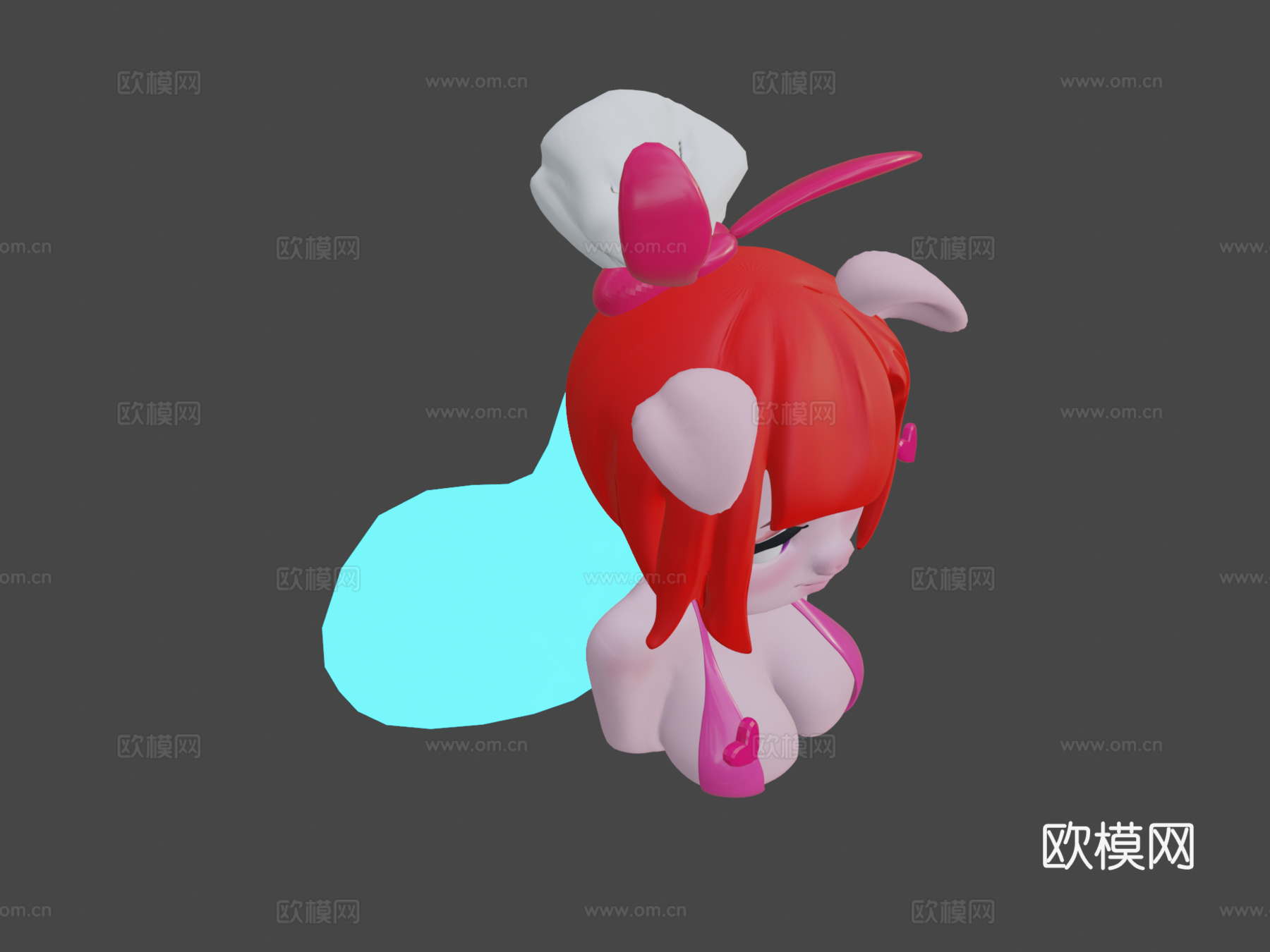艾米丽同人测试3d模型