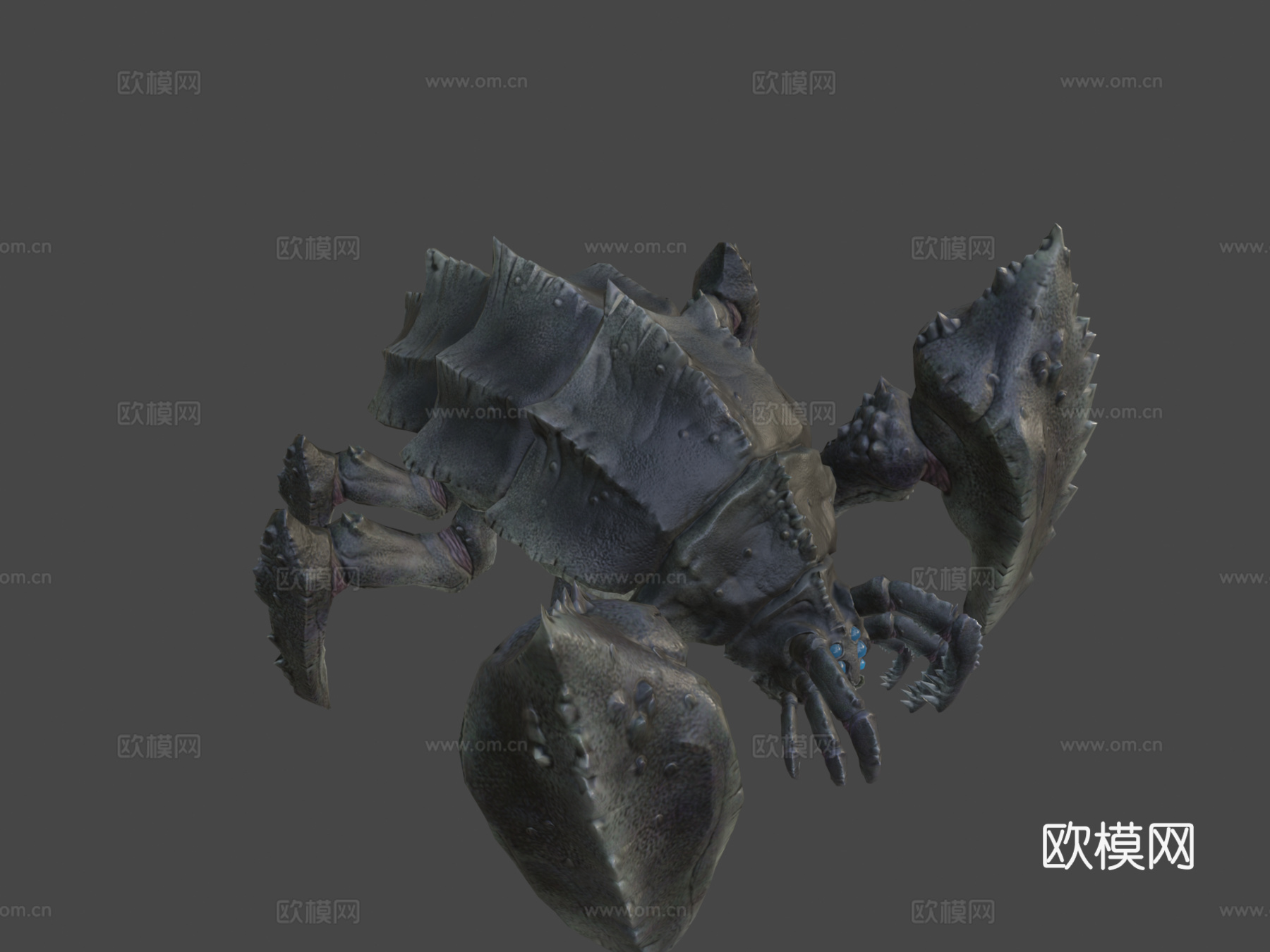 奥尼西德斯动画3d模型