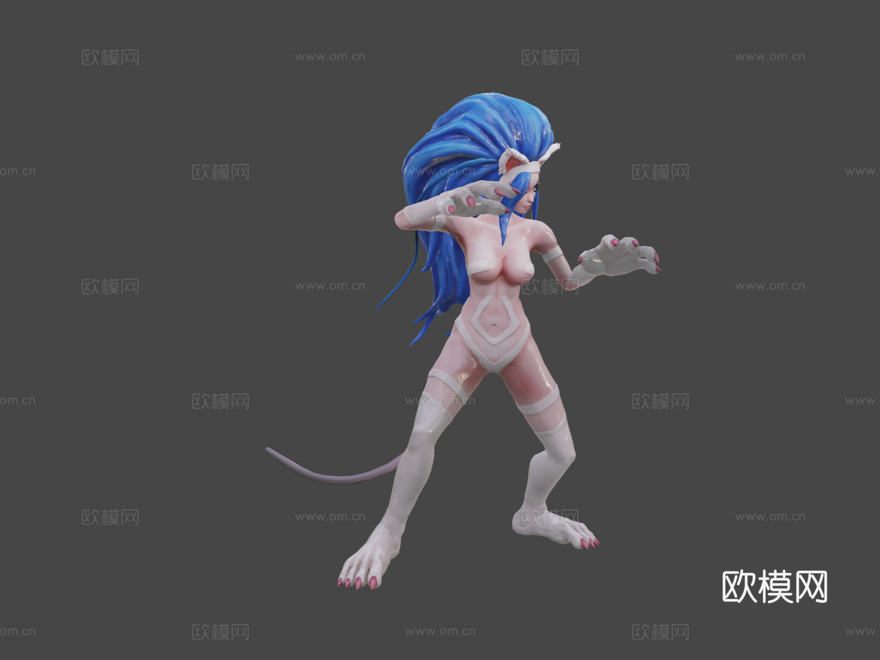 菲莉西亚3d模型