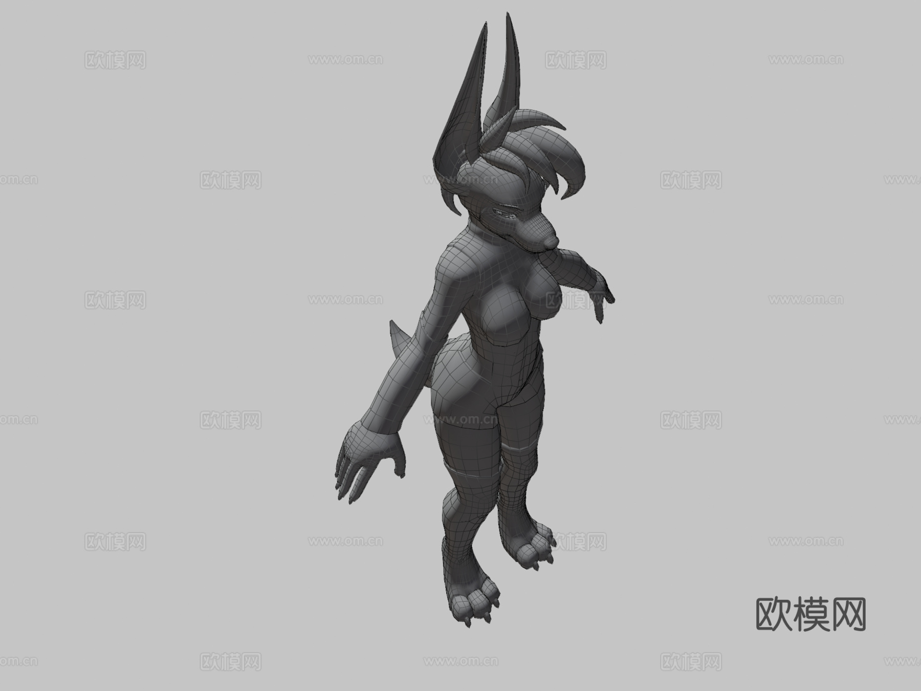 玉动画3d模型