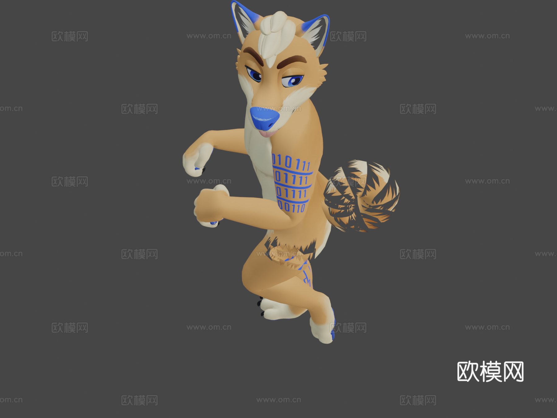 数字VRChat虚拟形象3d模型