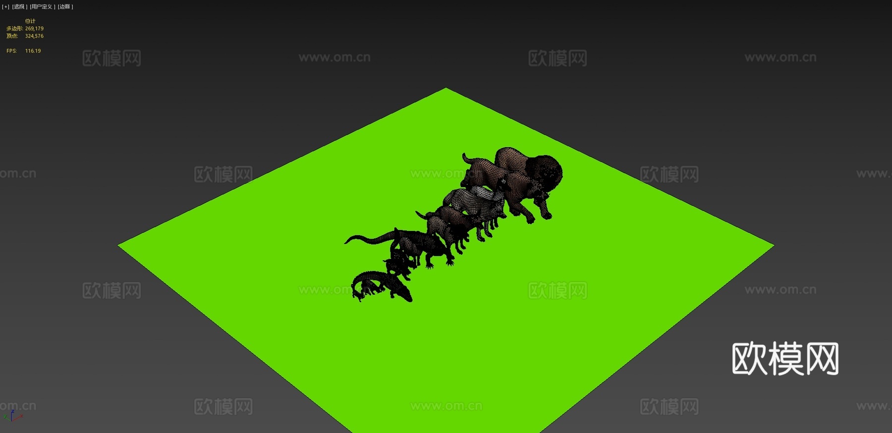 小动物包3d模型