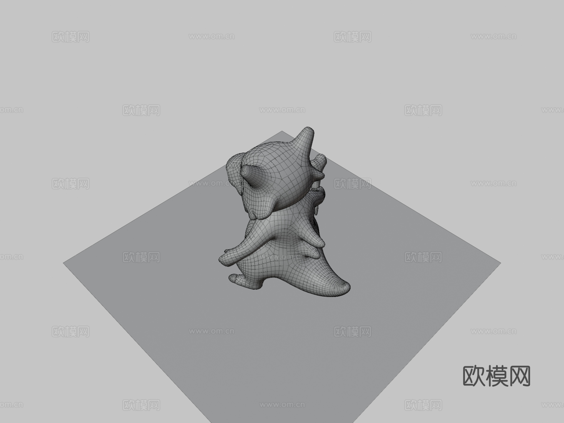 卡拉卡拉宝可梦3d模型