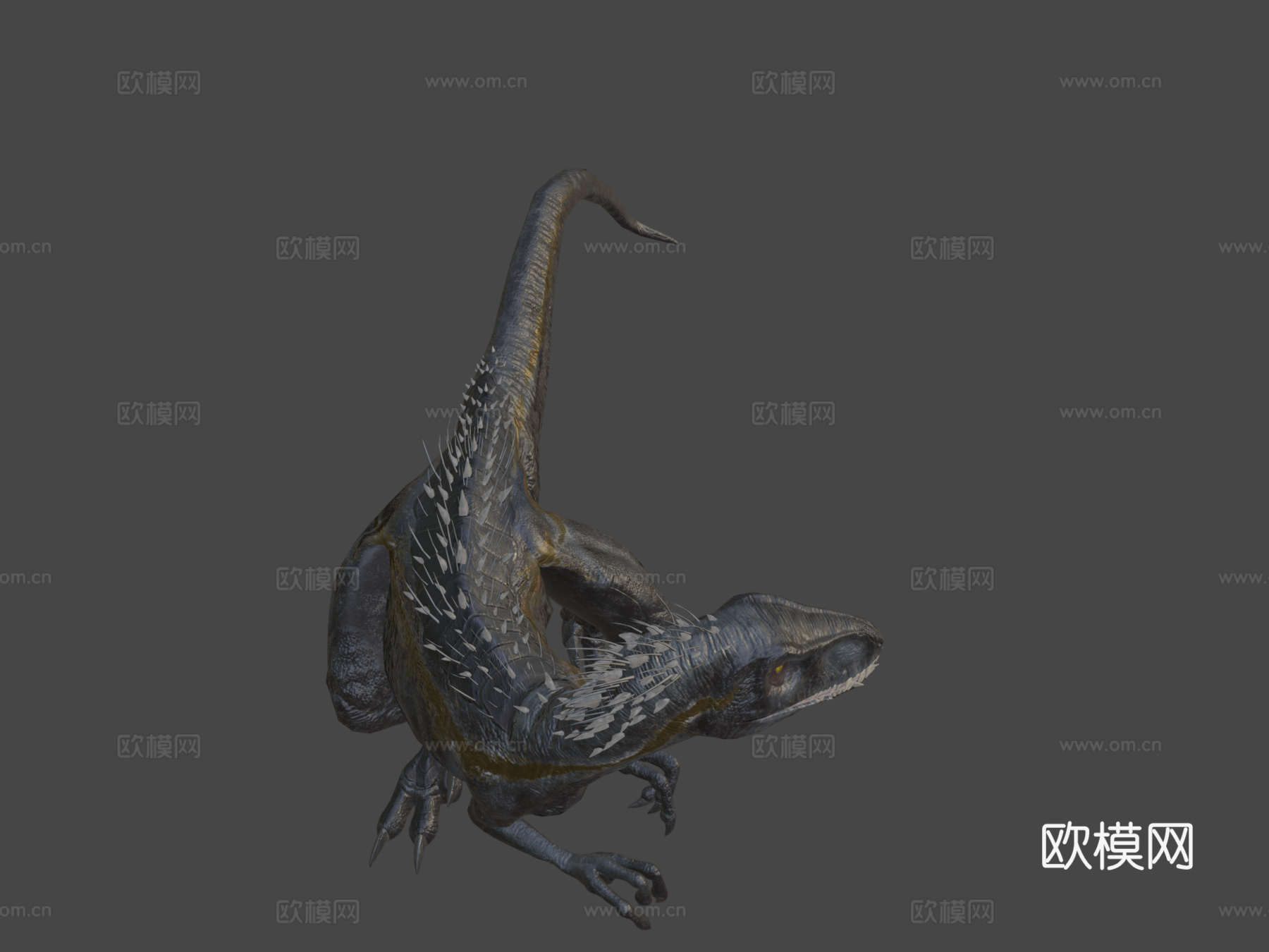 狂暴龙-侏罗纪世界-陨落国度3d模型