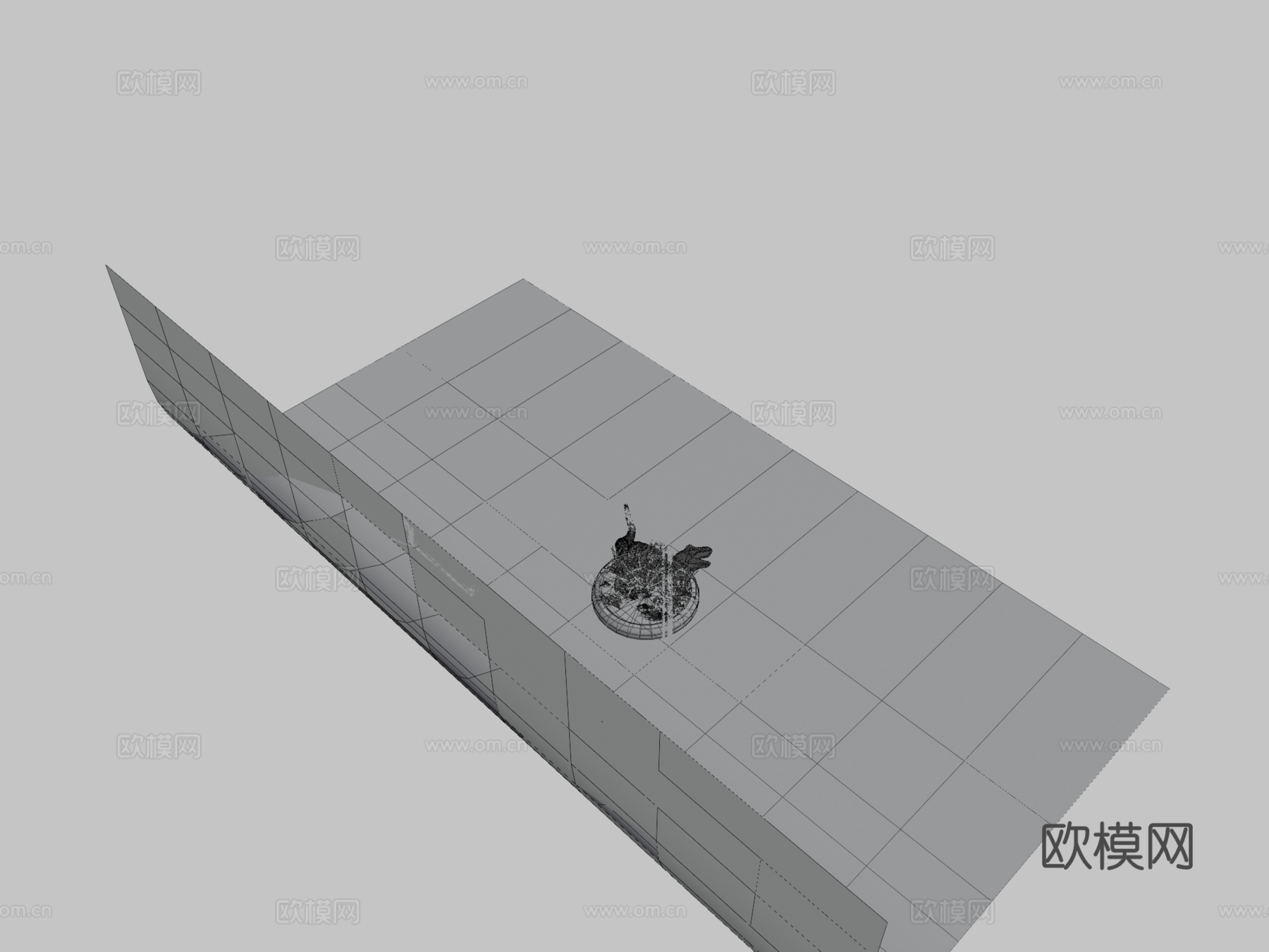 侏罗纪公园霸王龙雷克西3d模型