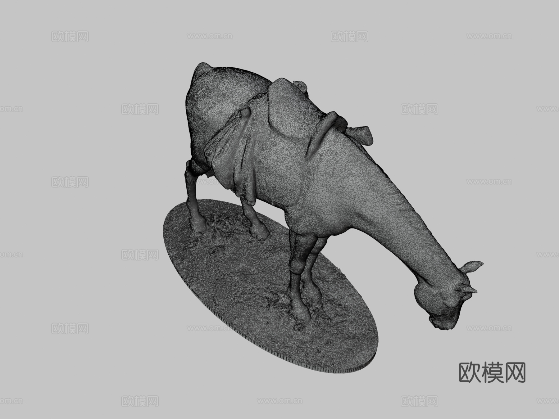 马3d模型
