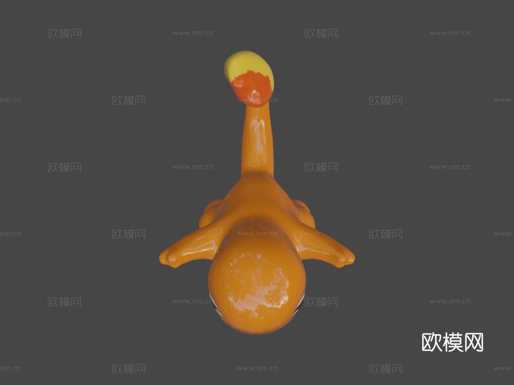 宝可梦-小火龙3d模型