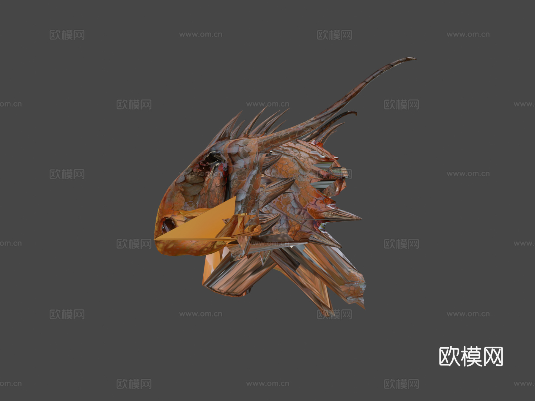 可爱龙3d模型
