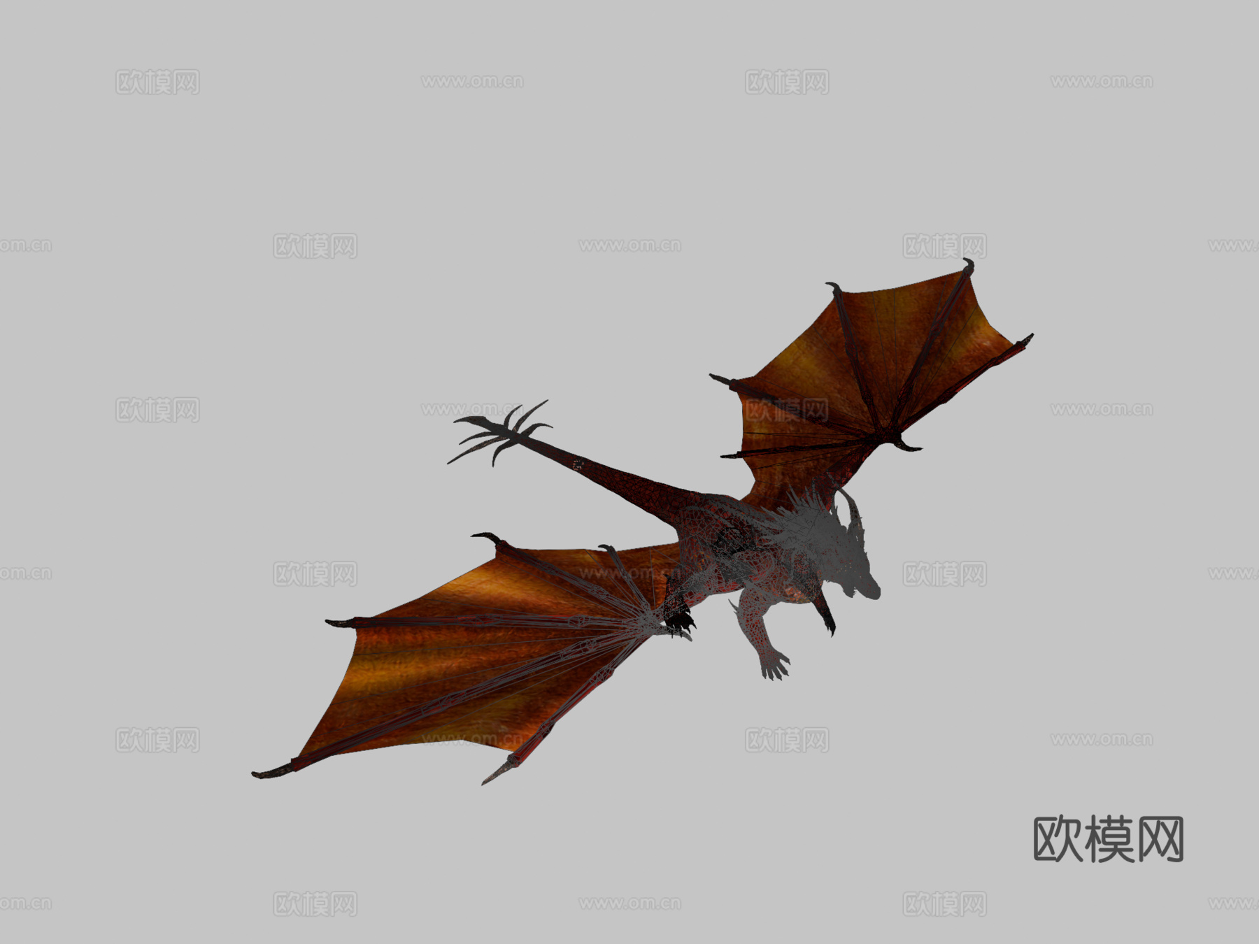 终极火龙3d模型