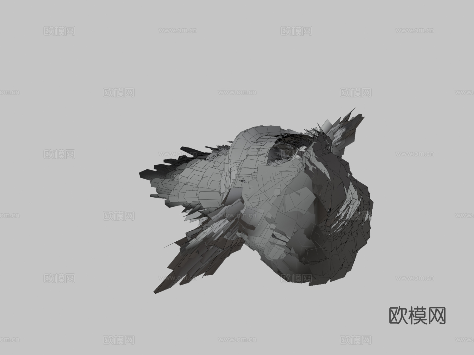 矛隼3d模型