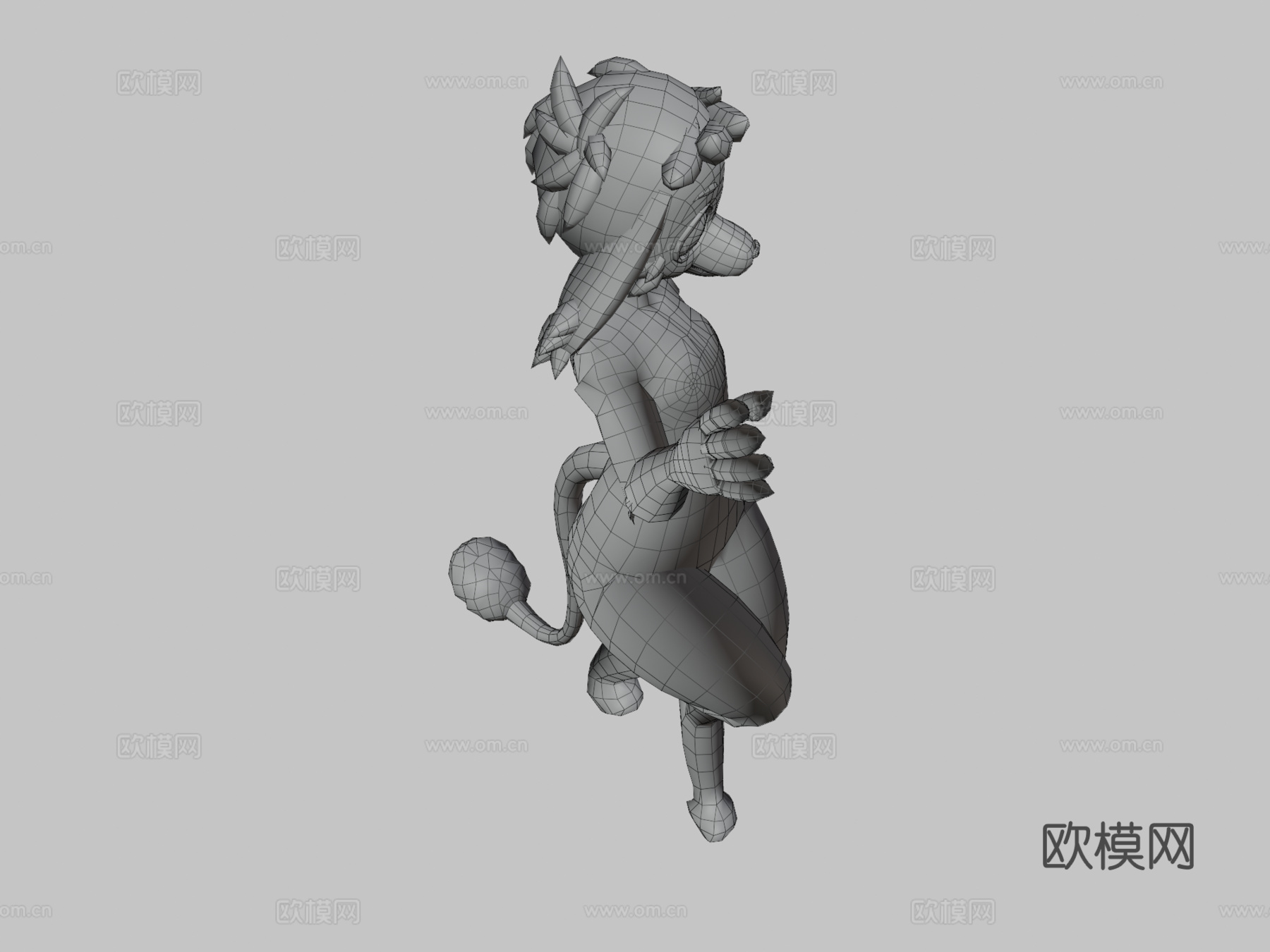 武利3d模型