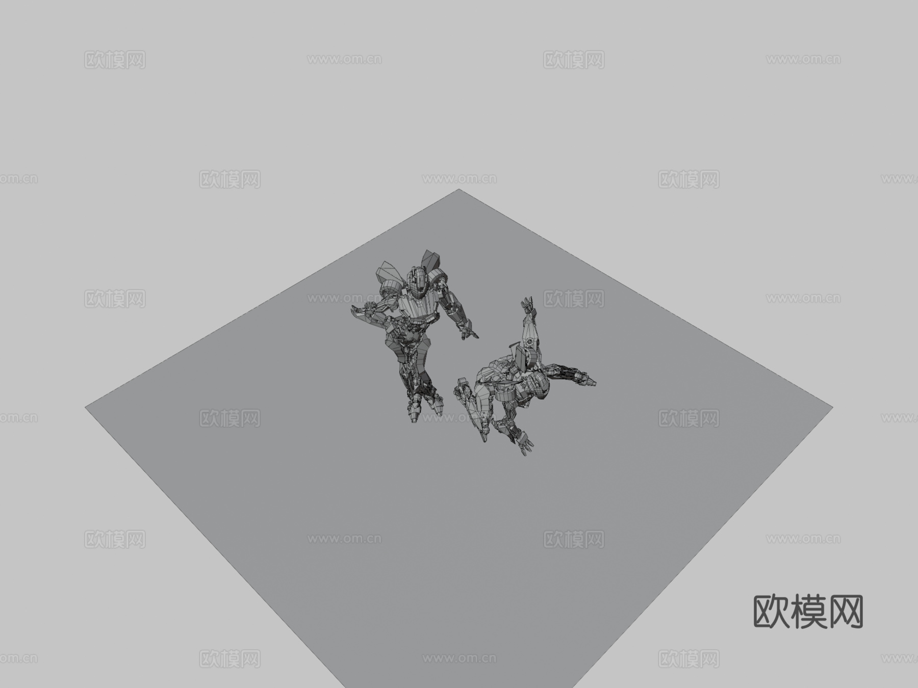 雌性大黄蜂(同人作品)3d模型
