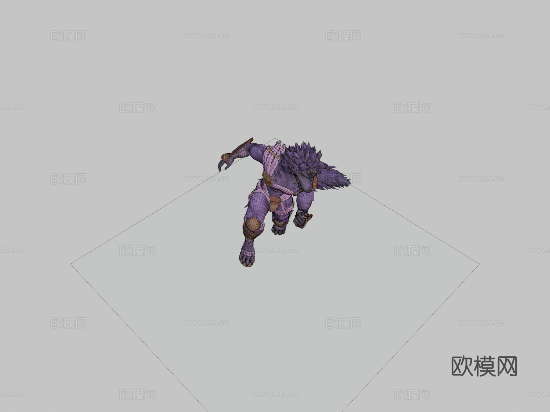 卡罗3d模型
