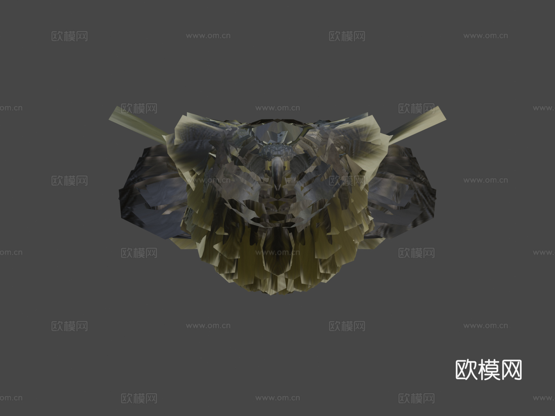 金雕3d模型