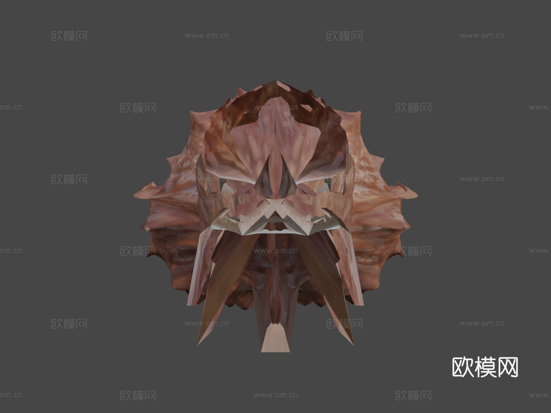 巨型太平洋章鱼3d模型