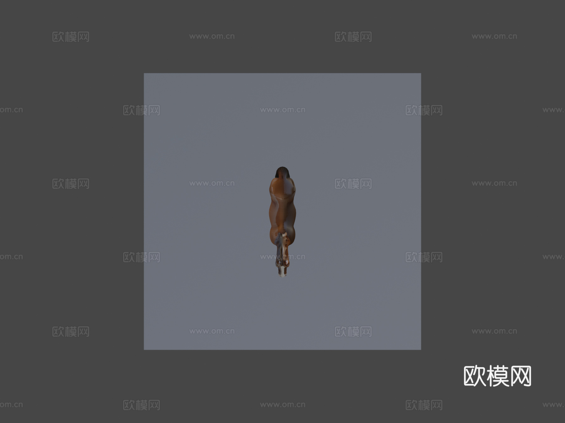 动画马3d模型