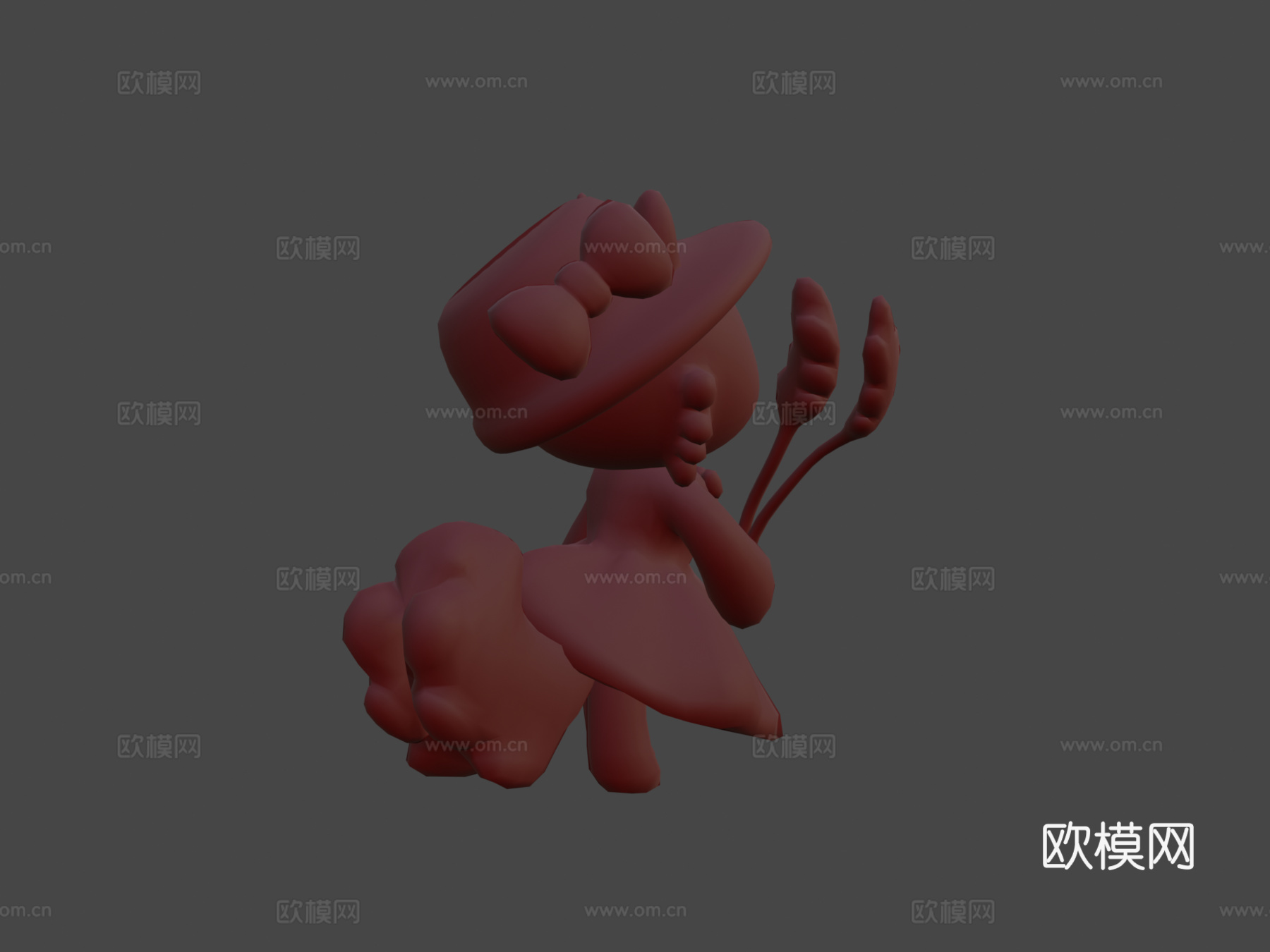 秋日小猫3d模型