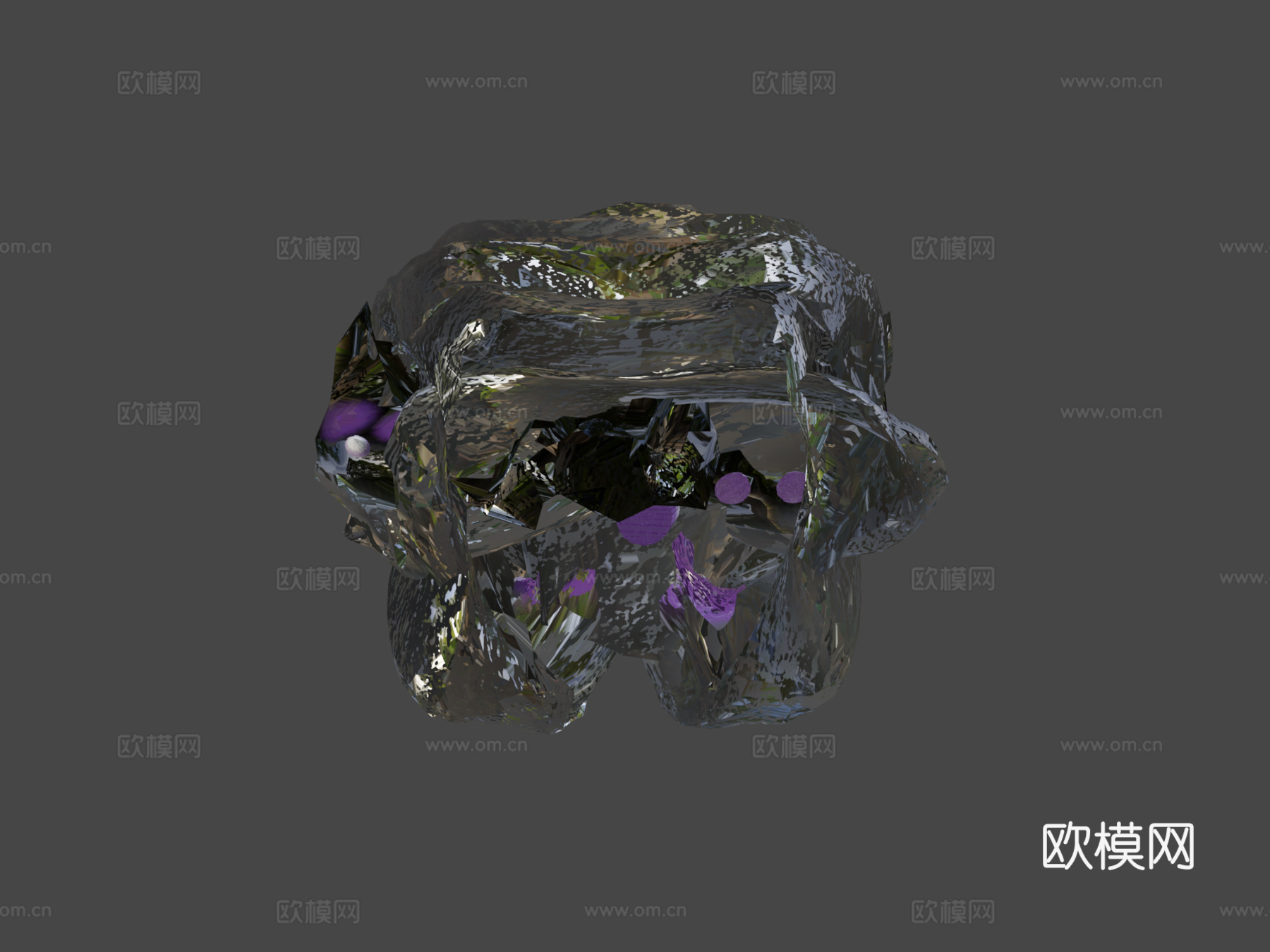 达达杜爵士-班班花园63d模型