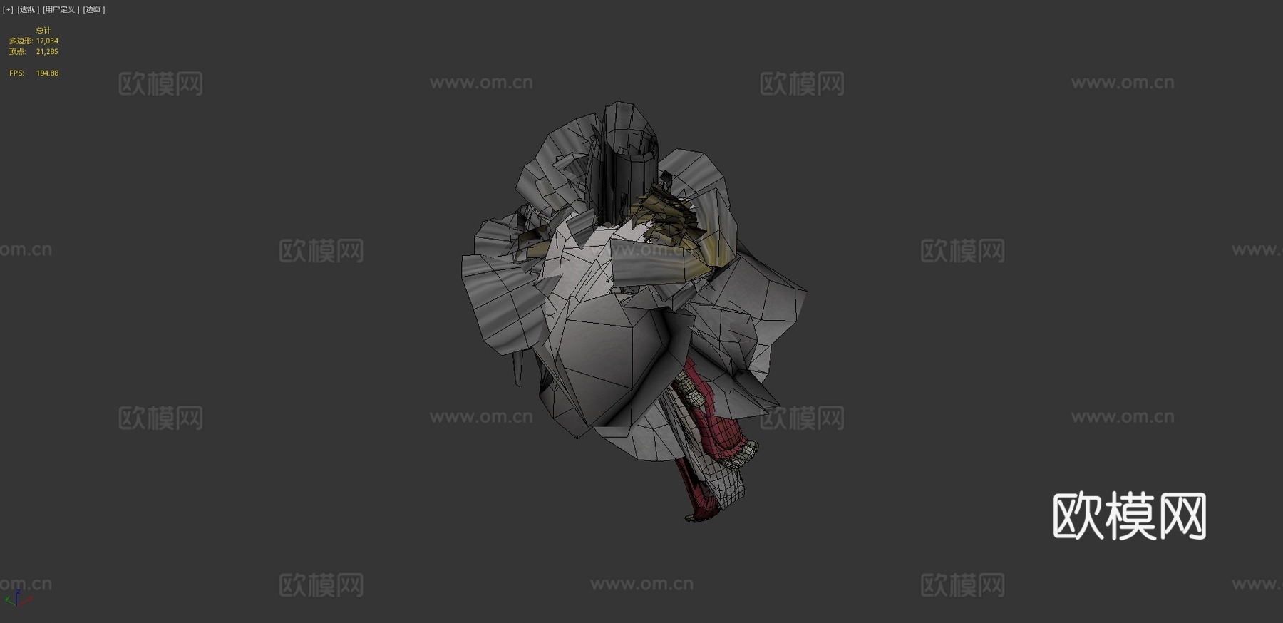 马-西班牙野马3d模型