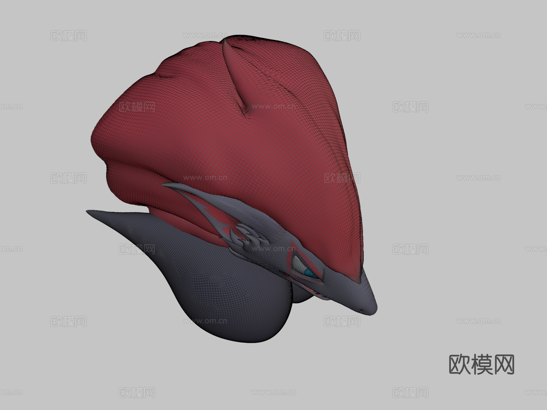 索罗亚克Zbrush雕塑(可下载)3d模型