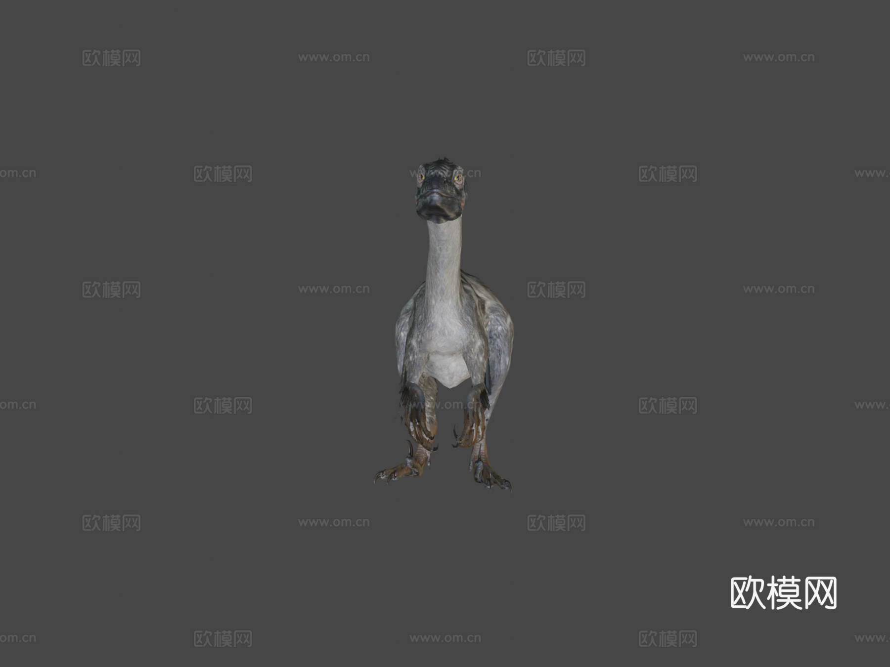 迅猛龙恐龙154个游戏动画3d模型