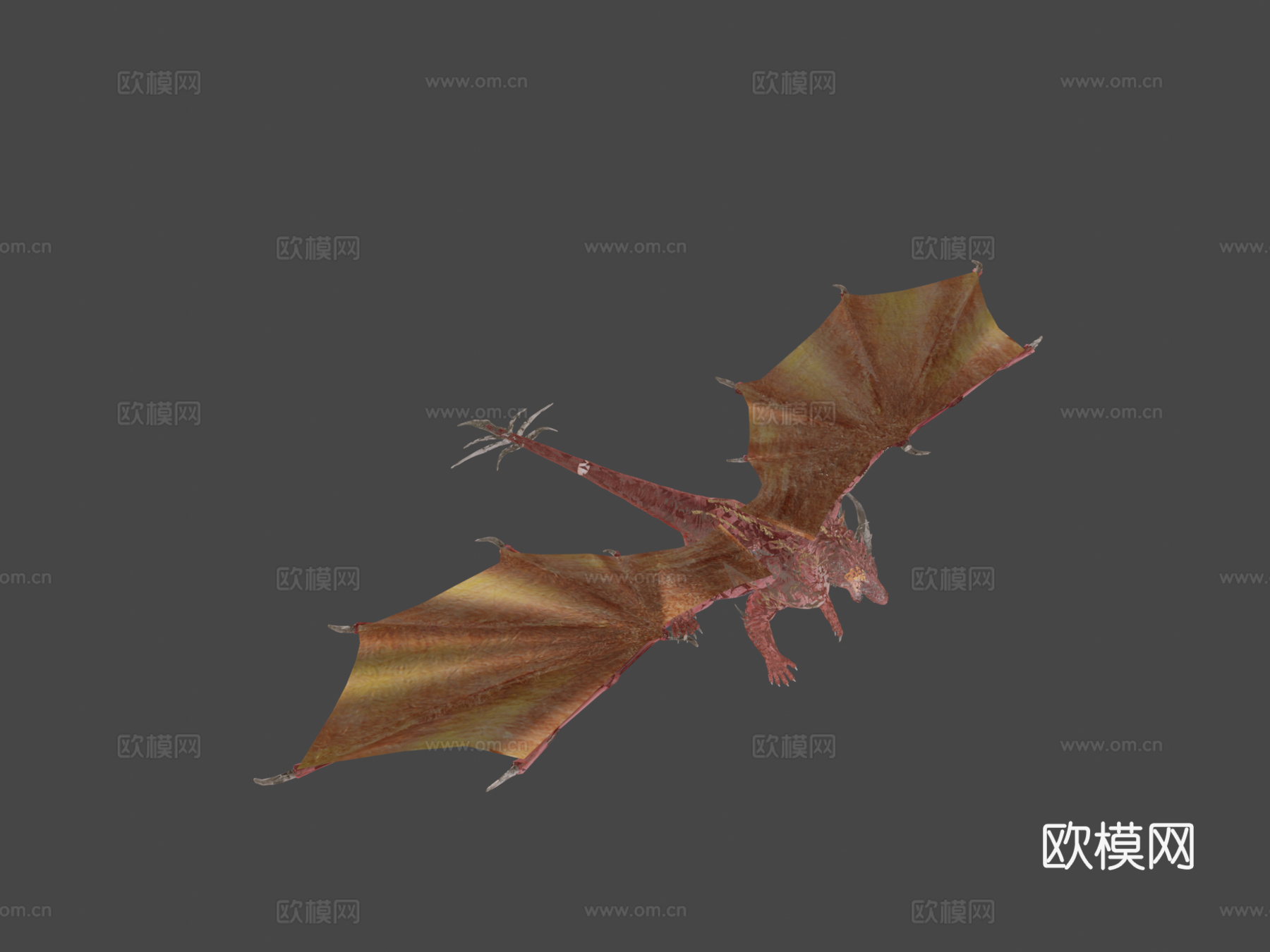 终极火龙3d模型