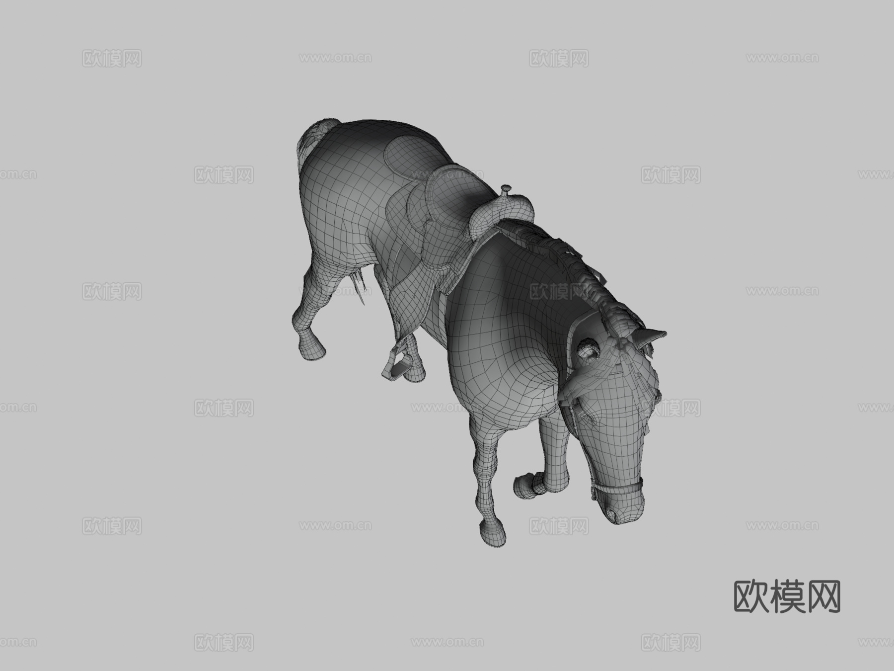 种马(游戏适配版)3d模型