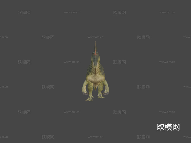 棘龙3d模型下载(渲染图8)