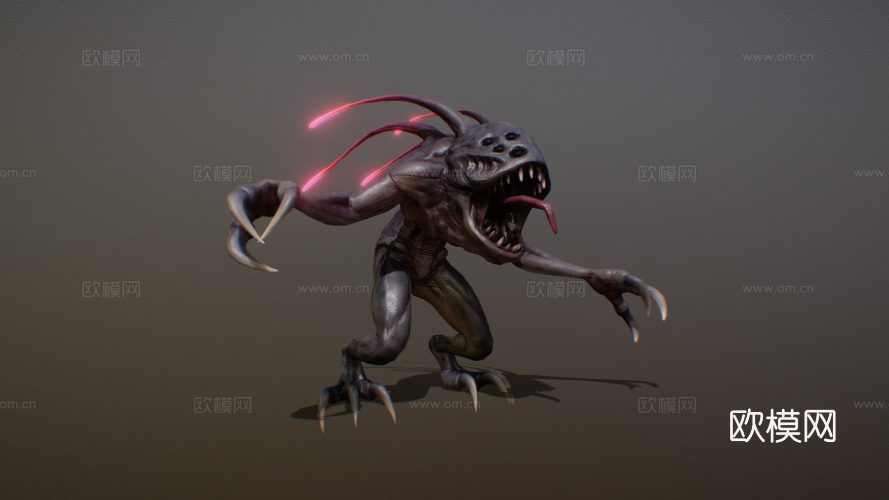 ANGLEROX动画3d模型