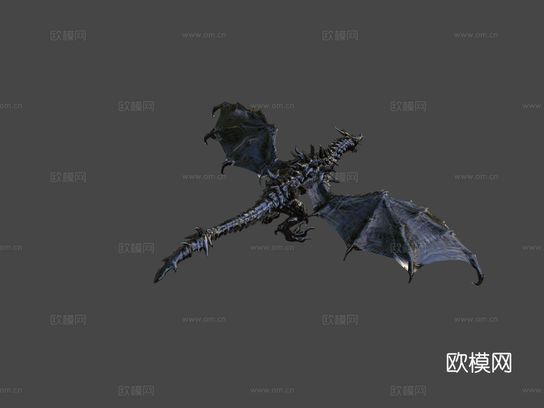 奥杜因龙3d模型
