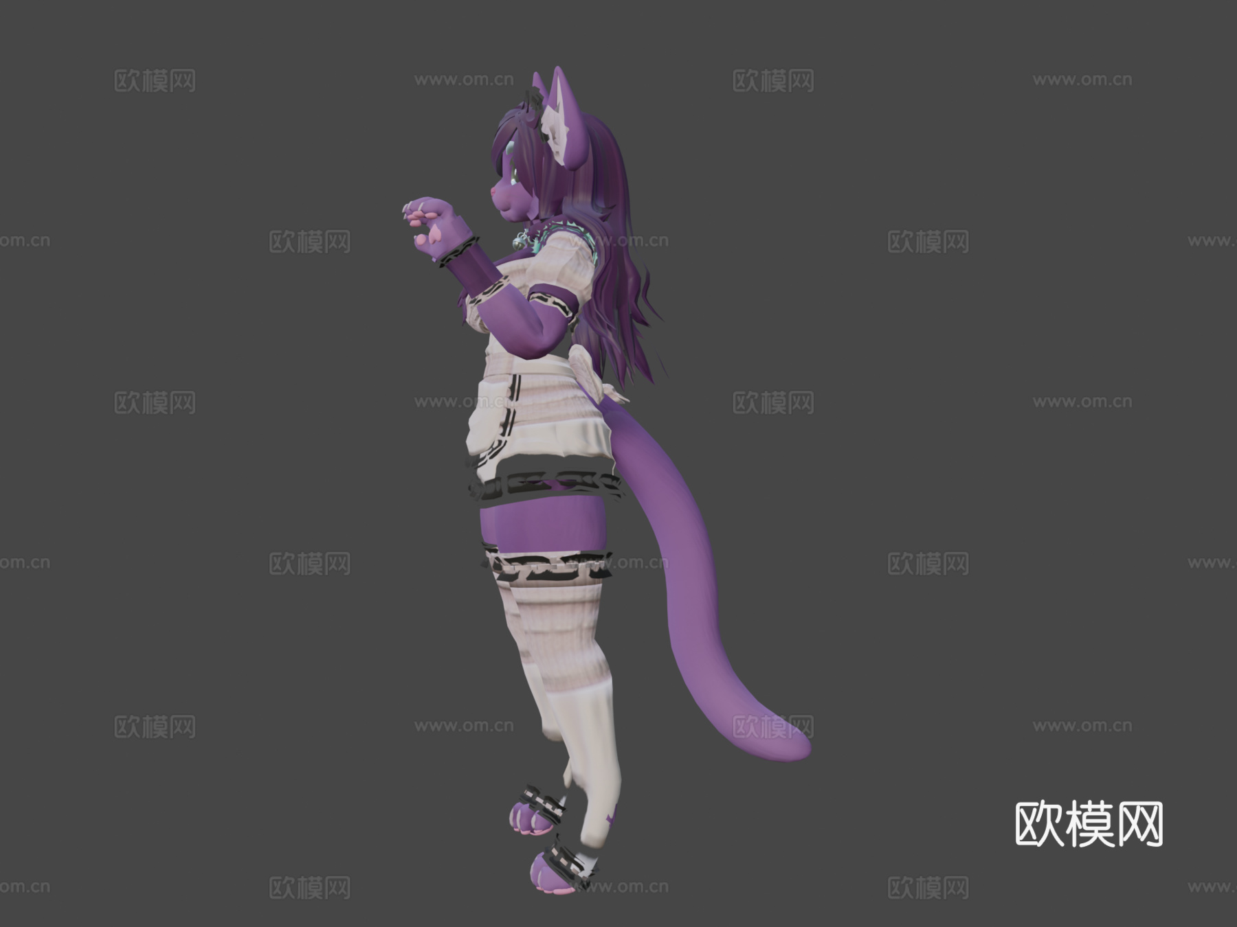新星极光3d模型