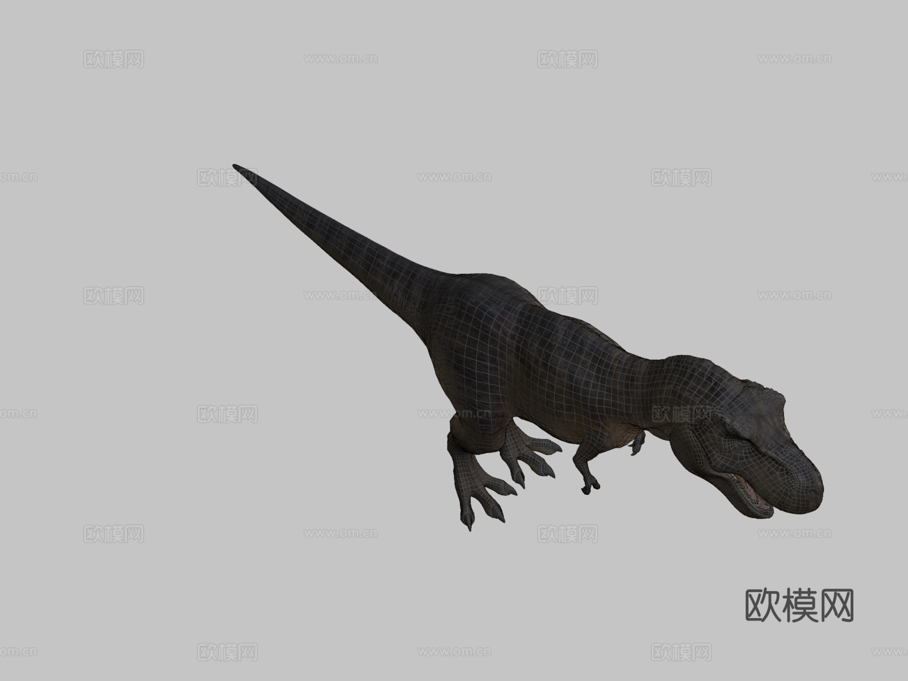 暴龙3d模型