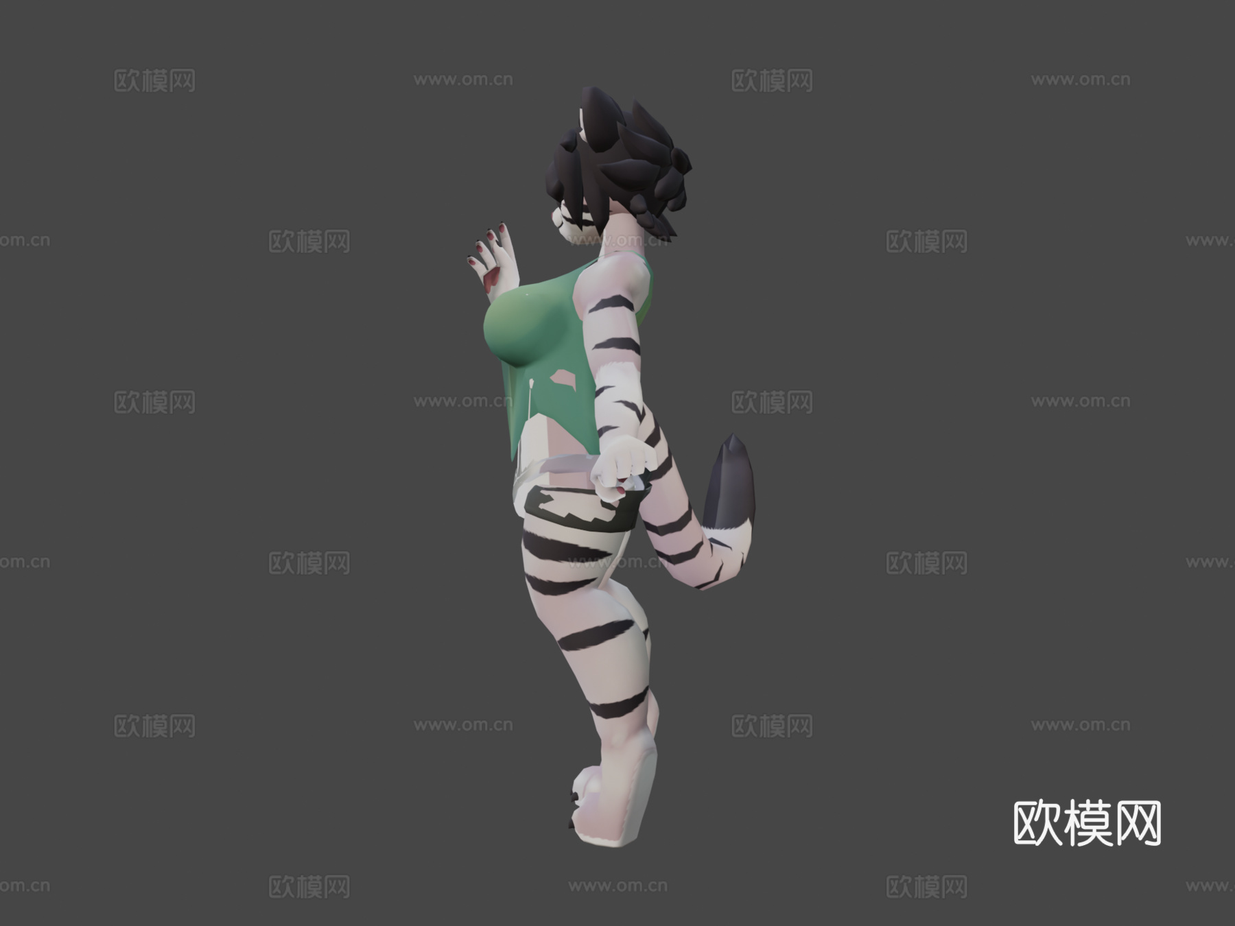 伊里3d模型