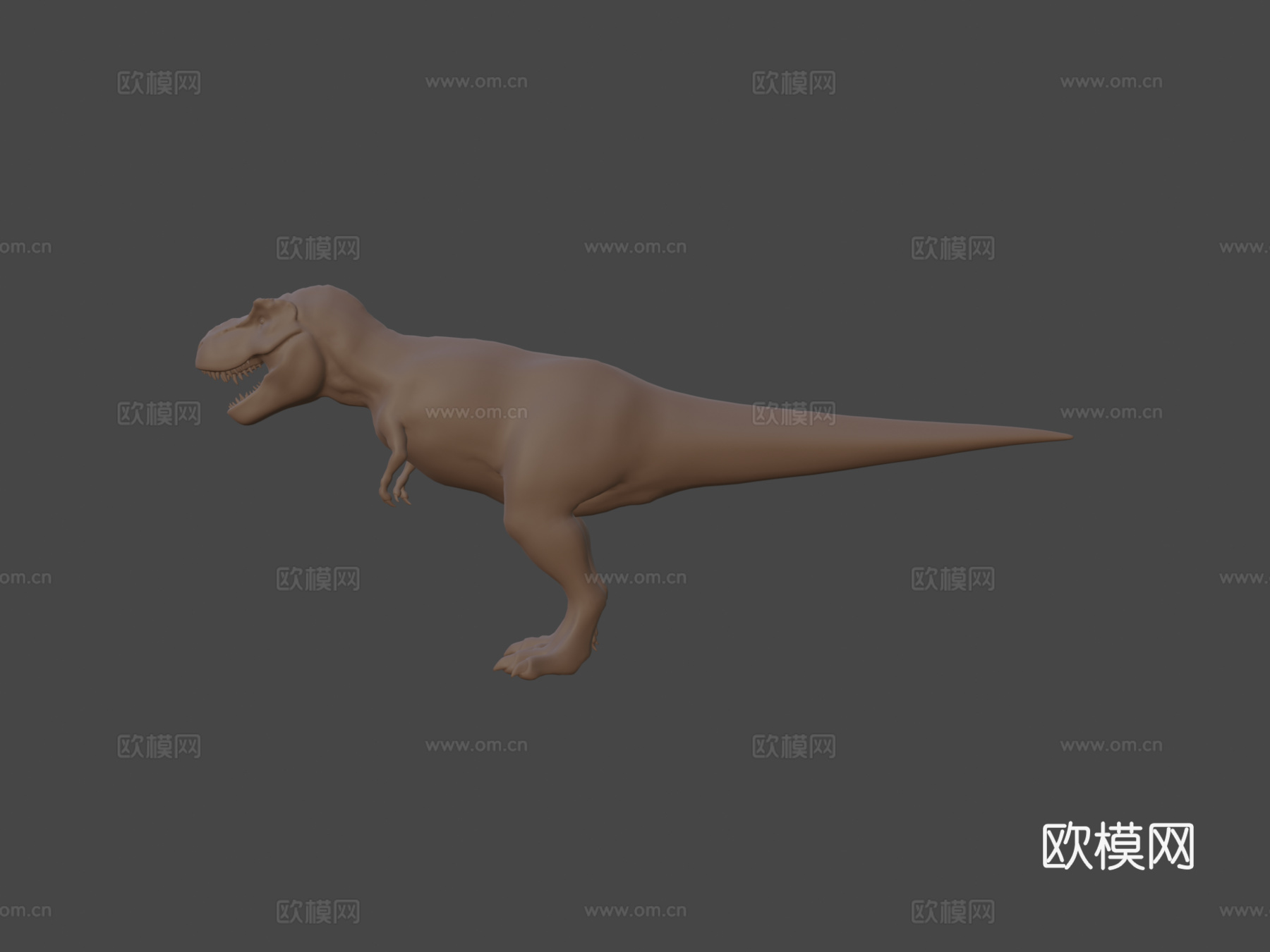 暴龙3d模型