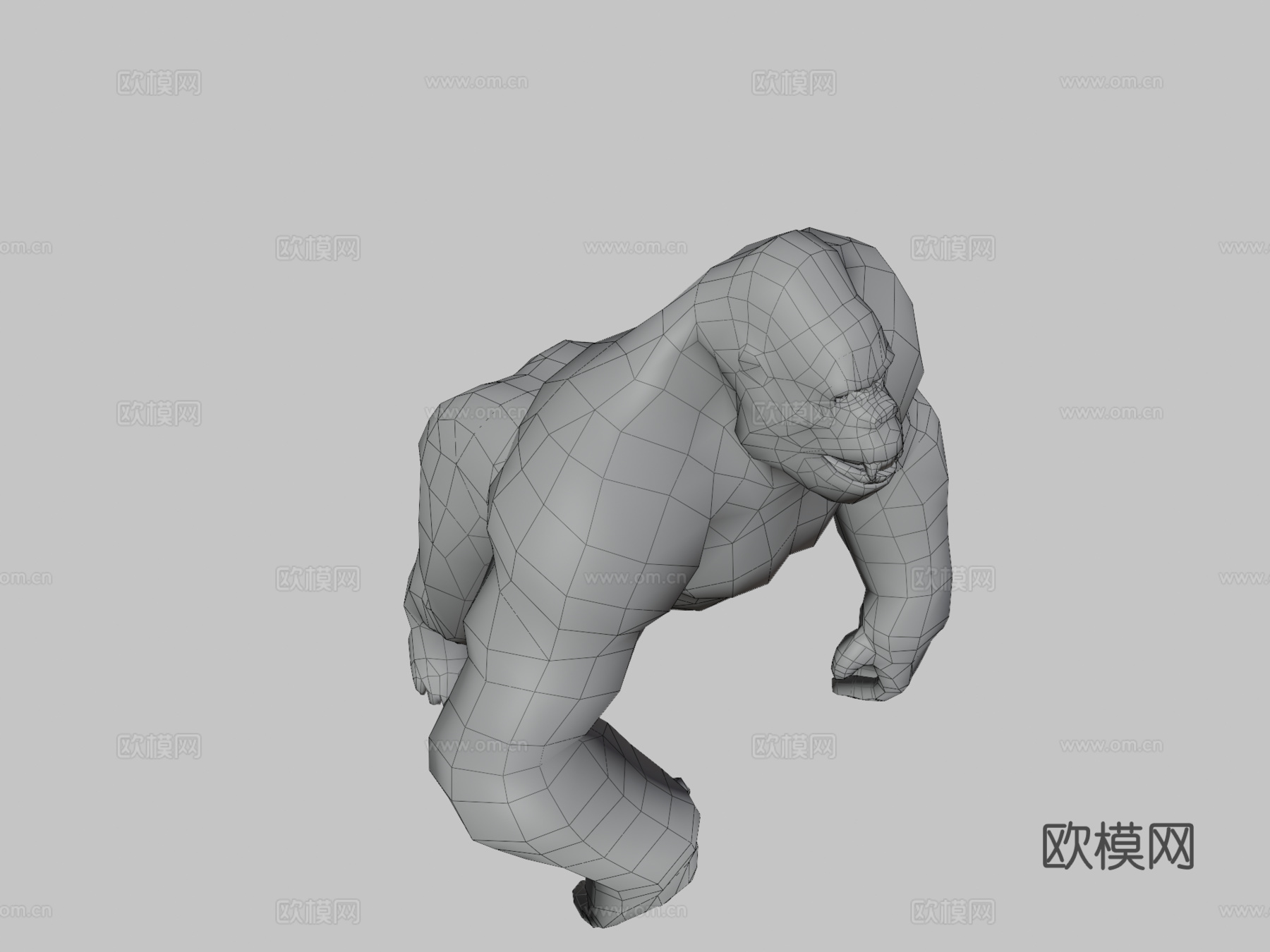 金刚王-枪派冒险3d模型