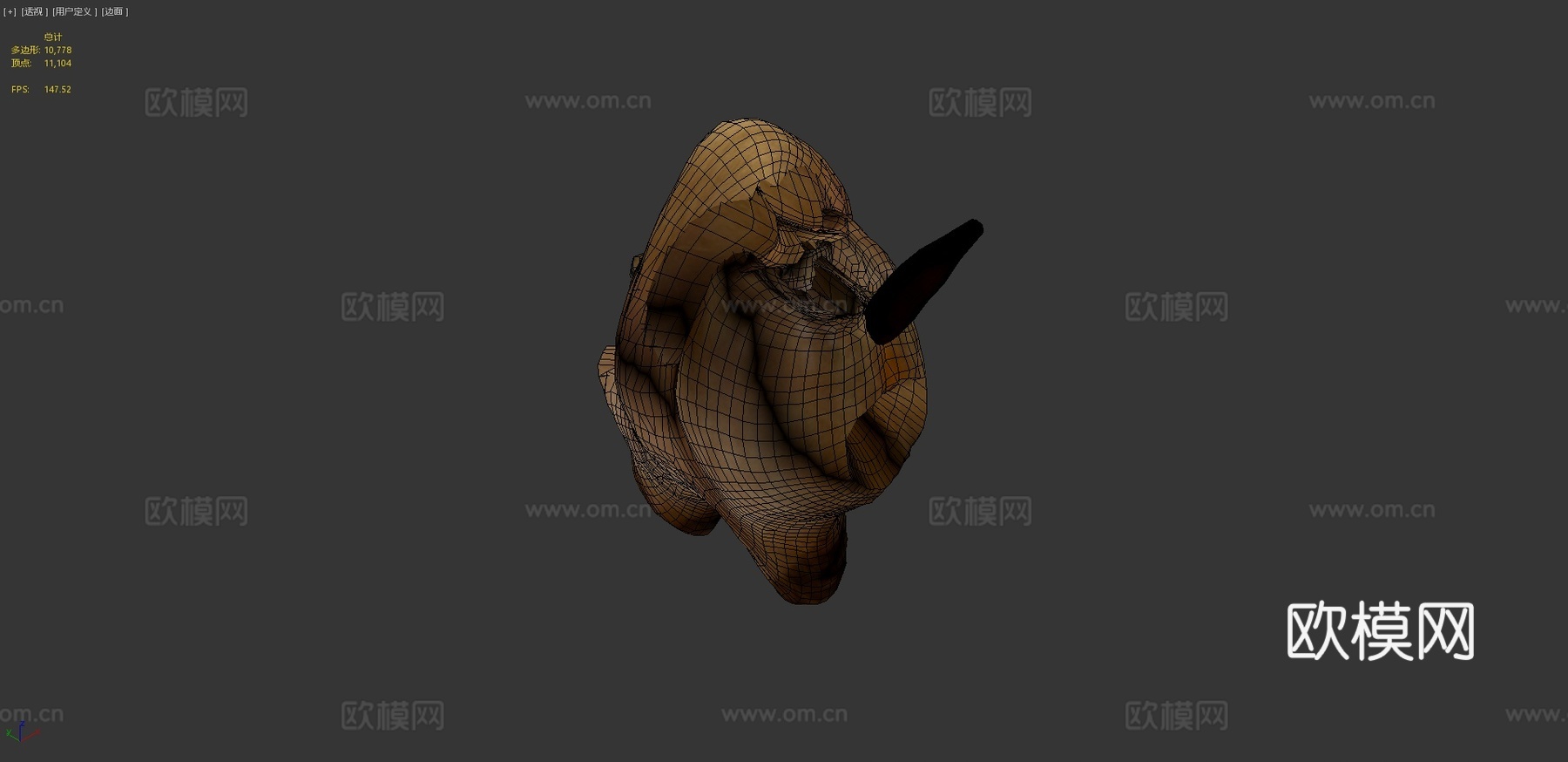 骆驼动画3d模型