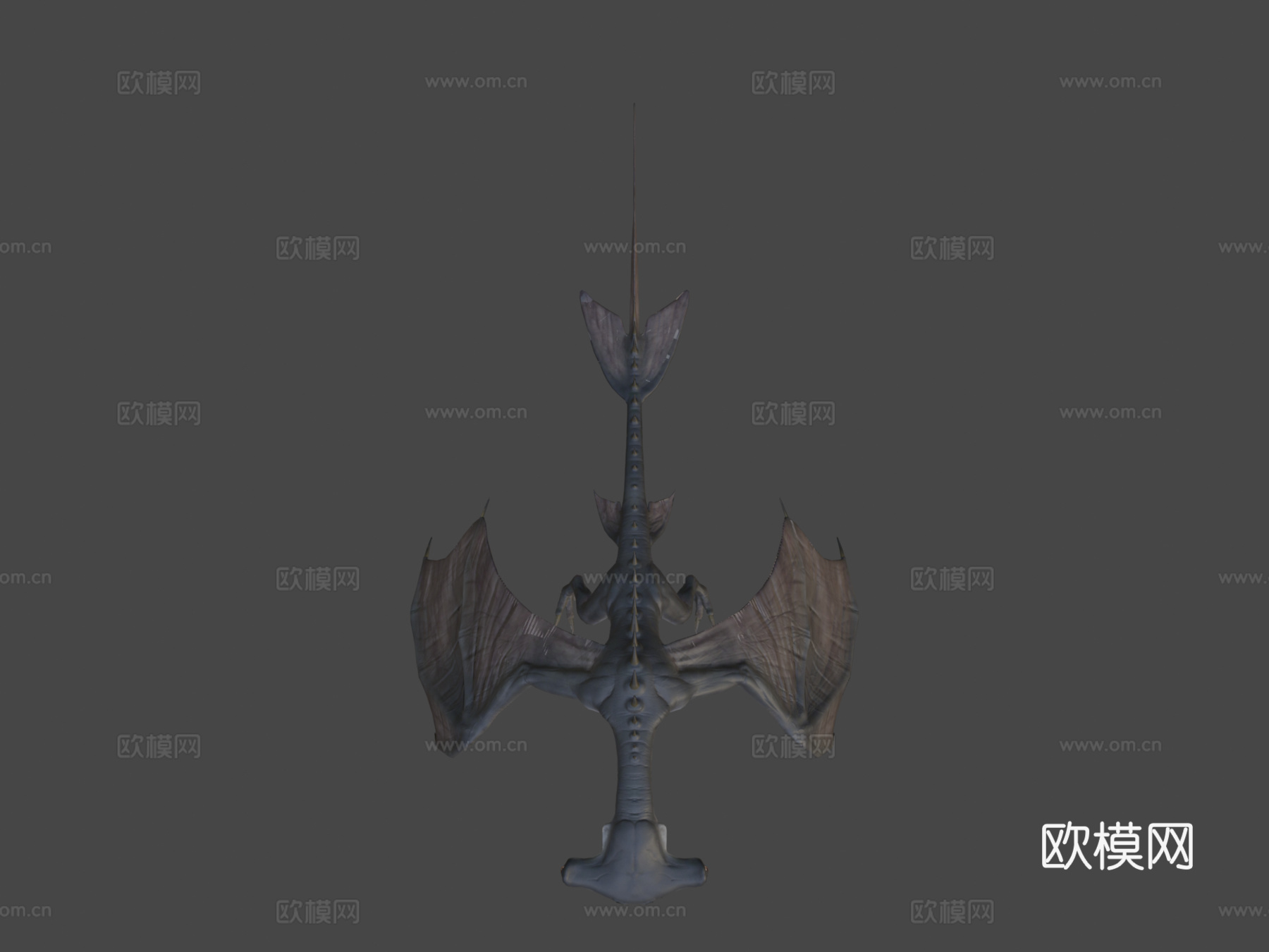 德拉克马赫动画3d模型