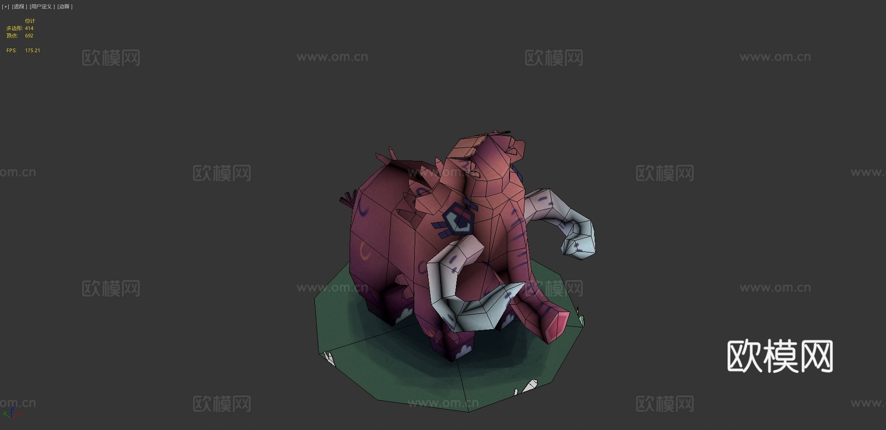 猛犸象?3d模型