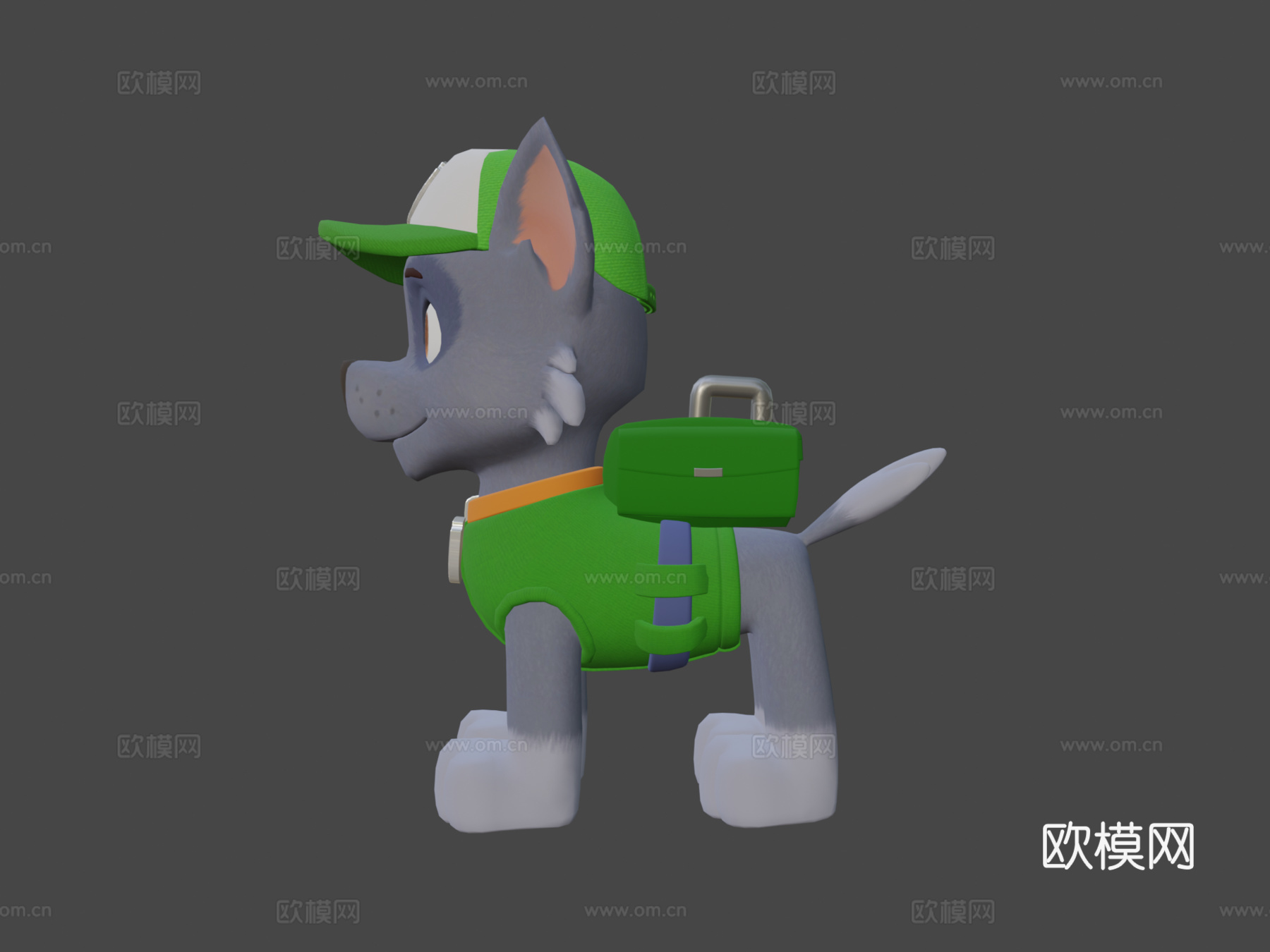洛基-汪汪队3d模型