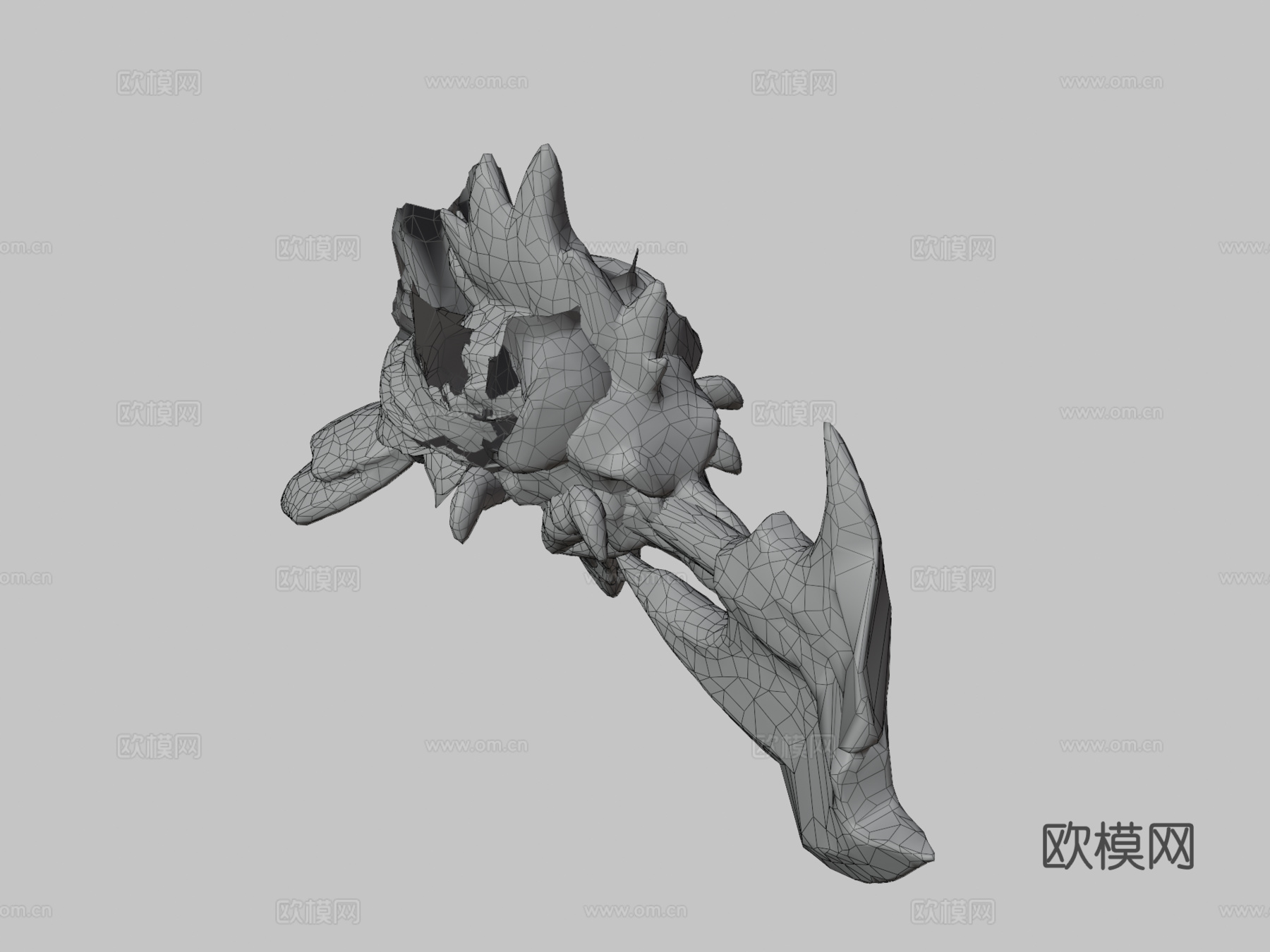 传奇鸡战士3d模型