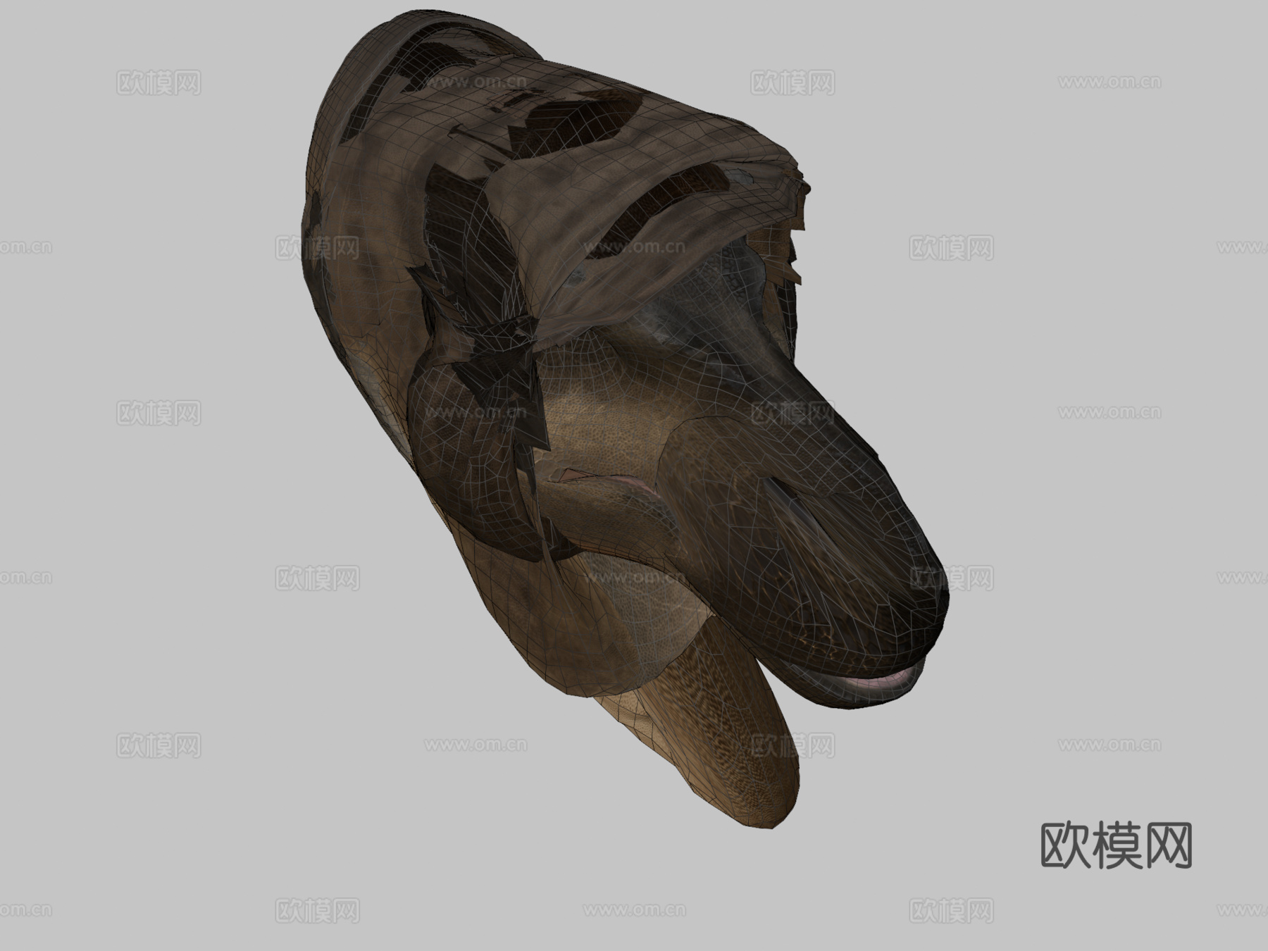 霸王龙3d模型