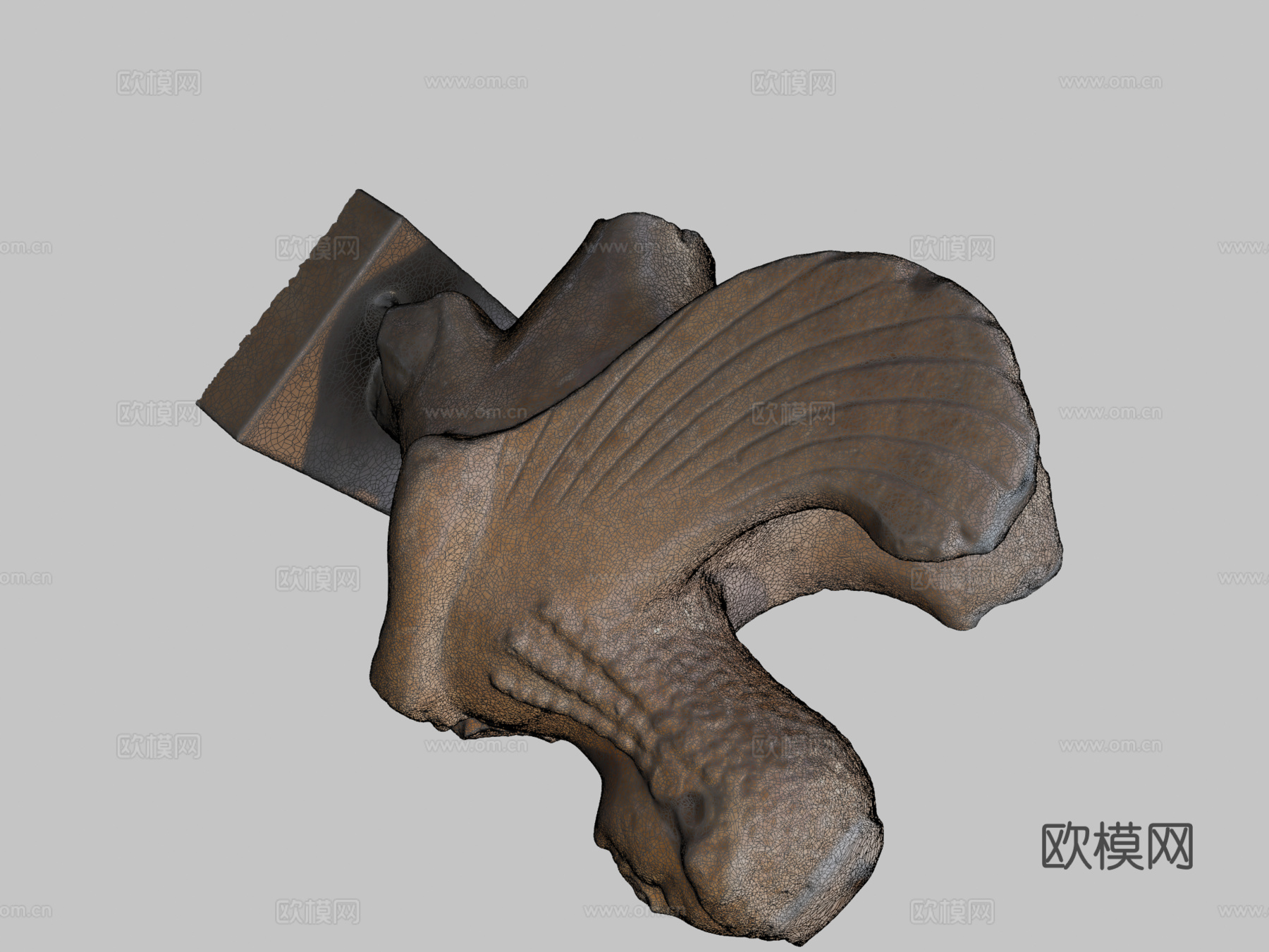 墓穴海妖3d模型