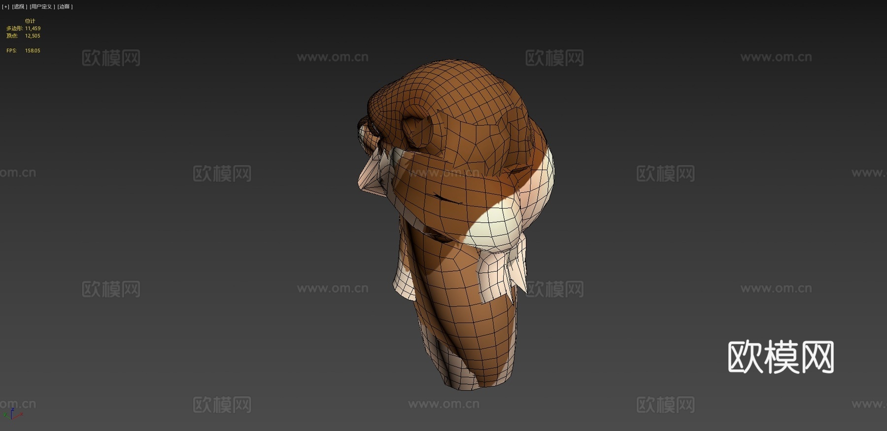 鹿VR虚拟形象请查看描述3d模型