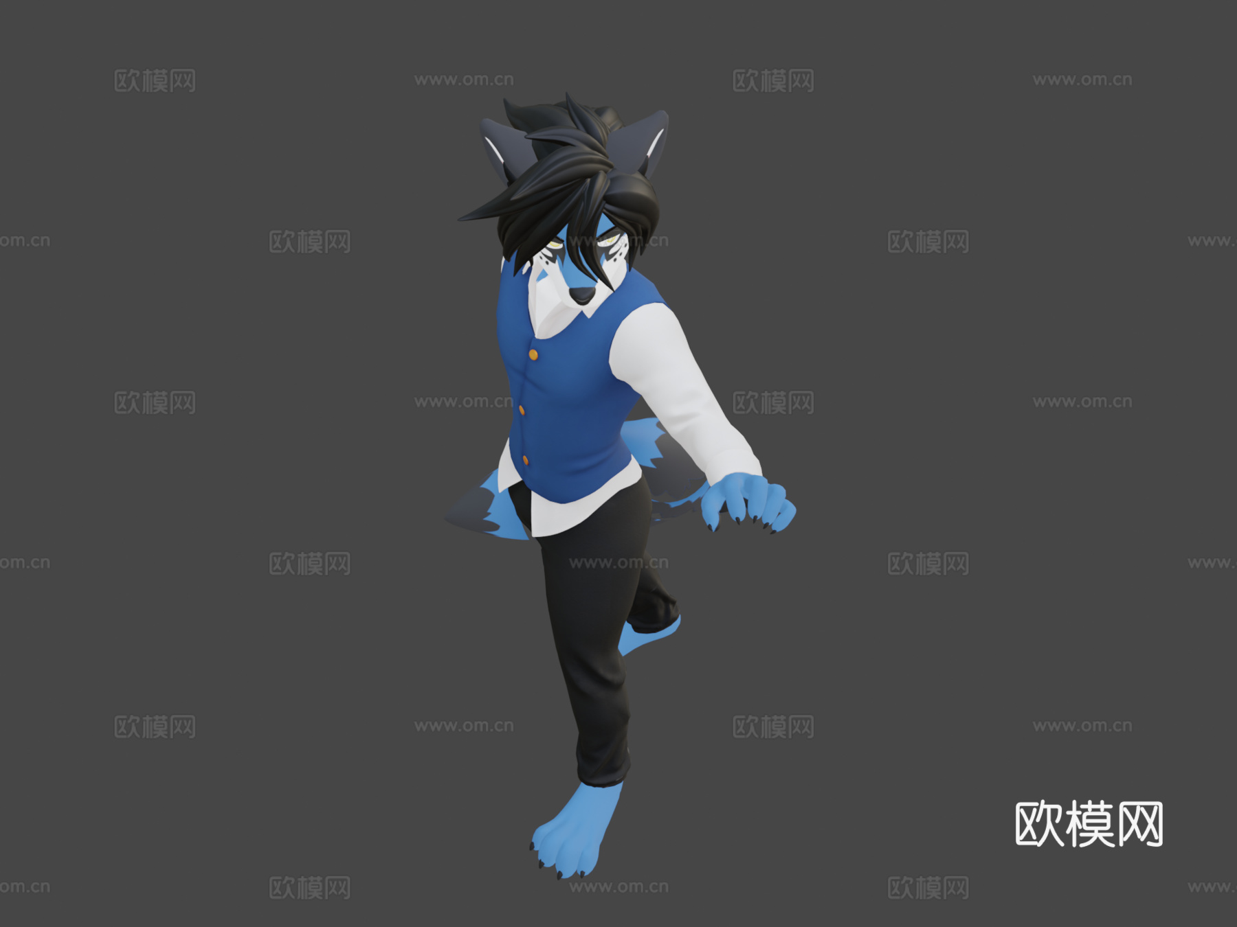黑暗~VRChat委托3d模型