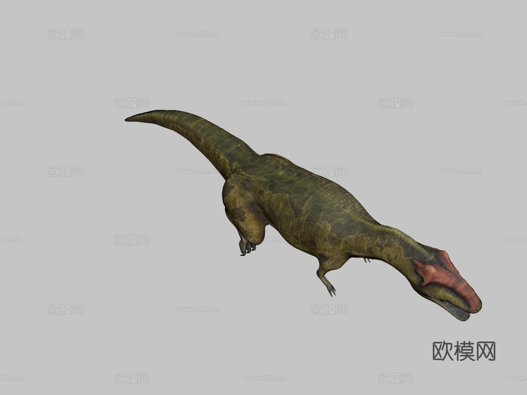异特龙3d模型