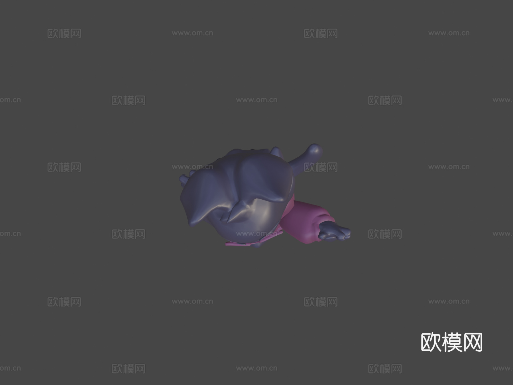 米娅3d模型