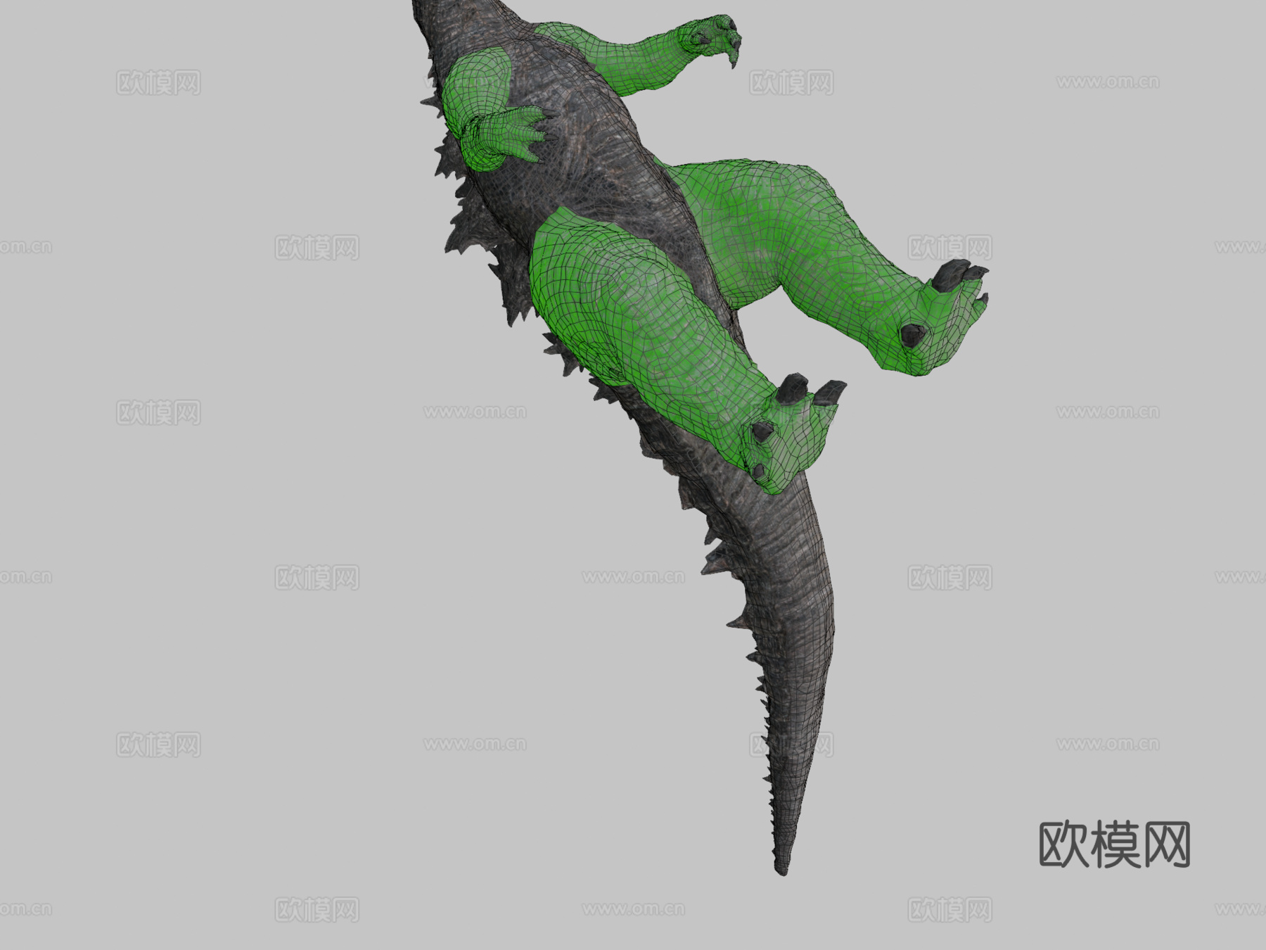 哥斯拉20193d模型