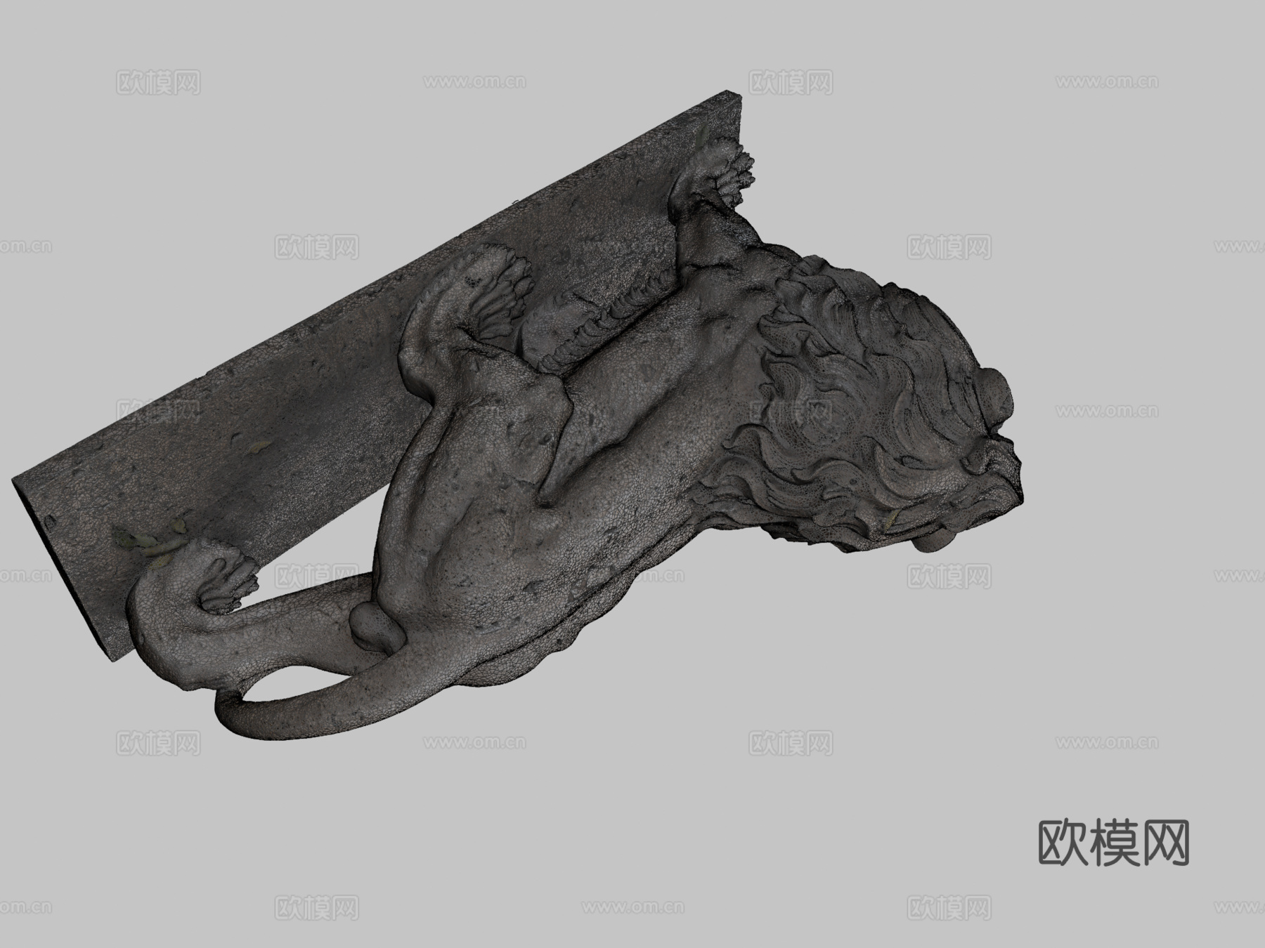 狮子(noe-3d.at)_43d模型