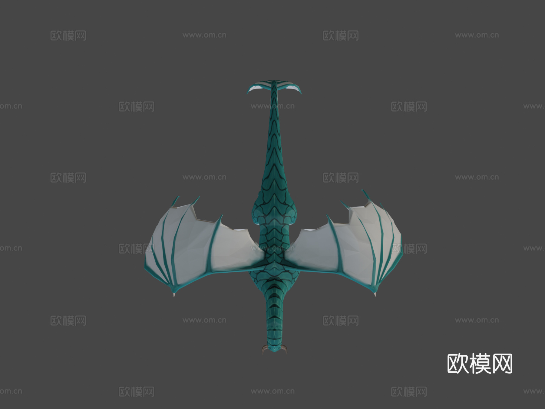 飞龙循环3d模型