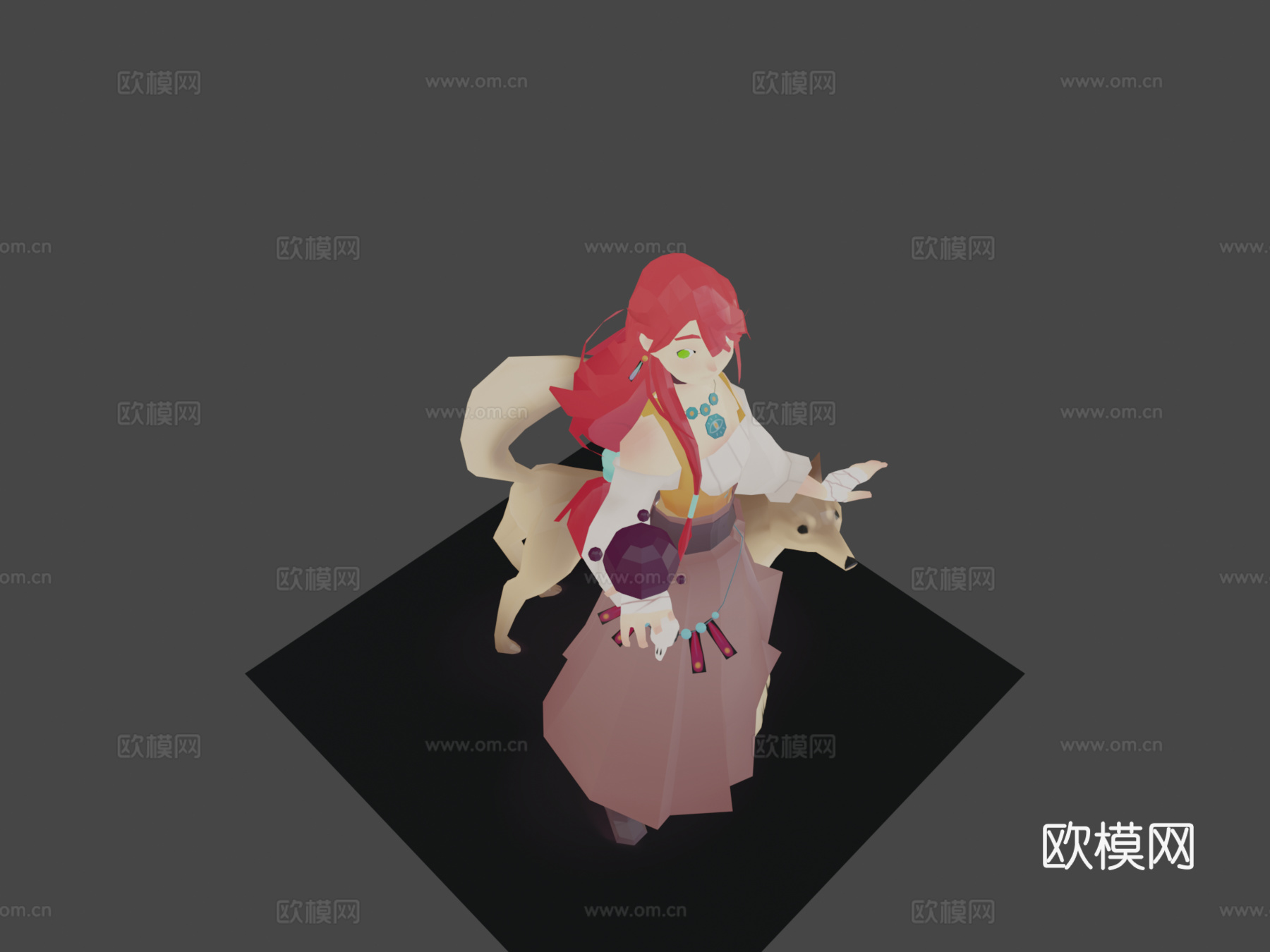 任性的女巫023d模型
